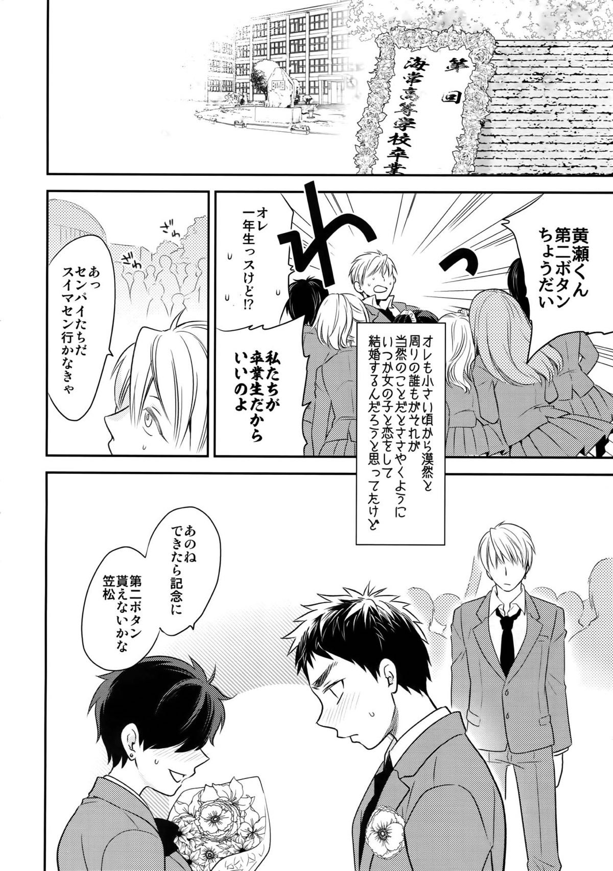 完璧彼氏と絶対領域王子様 -love the world-【黒子のバスケ/黄笠】 page 141