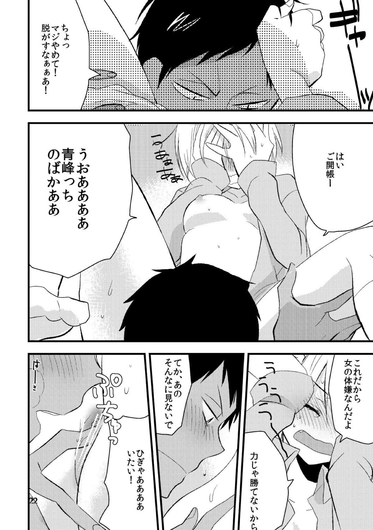 オトコ時々おんなのこ【黒子のバスケ/青黄】 page 20