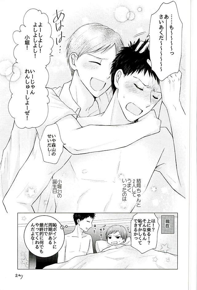 するわけないだろそんなこと【黒子のバスケ/小森】 page 51