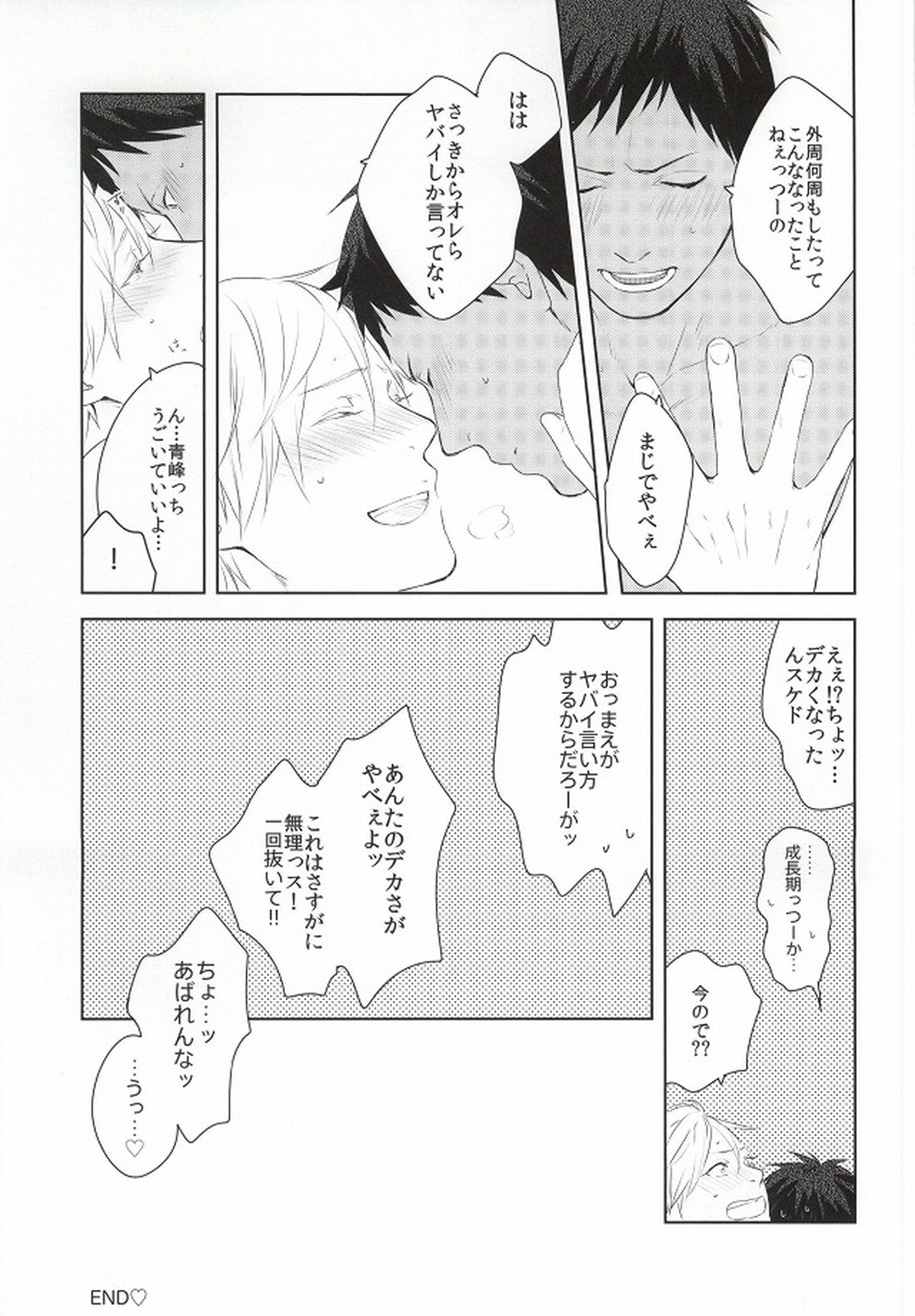 ヤバイふたり【黒子のバスケ/青黄】 page 11