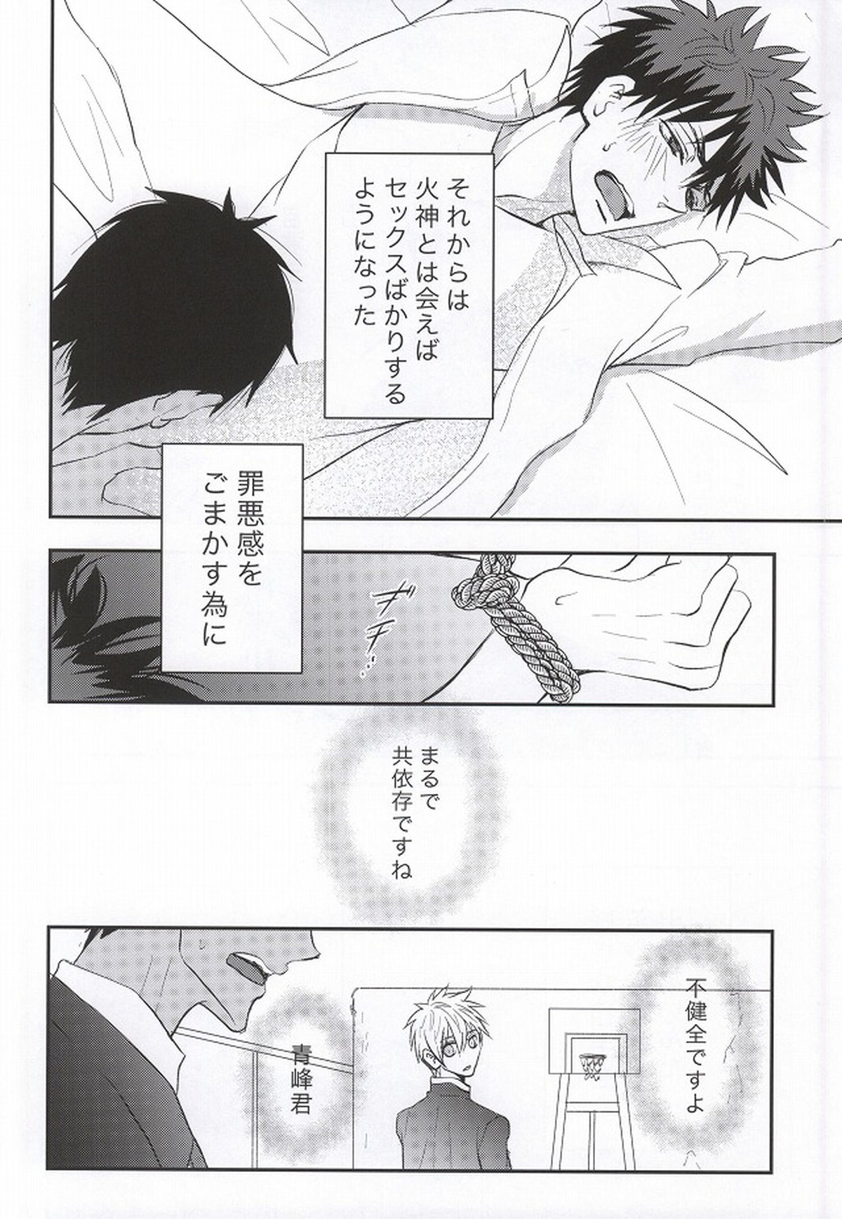 大我がこうなったのはオレのせい【黒子のバスケ/青火】 page 35