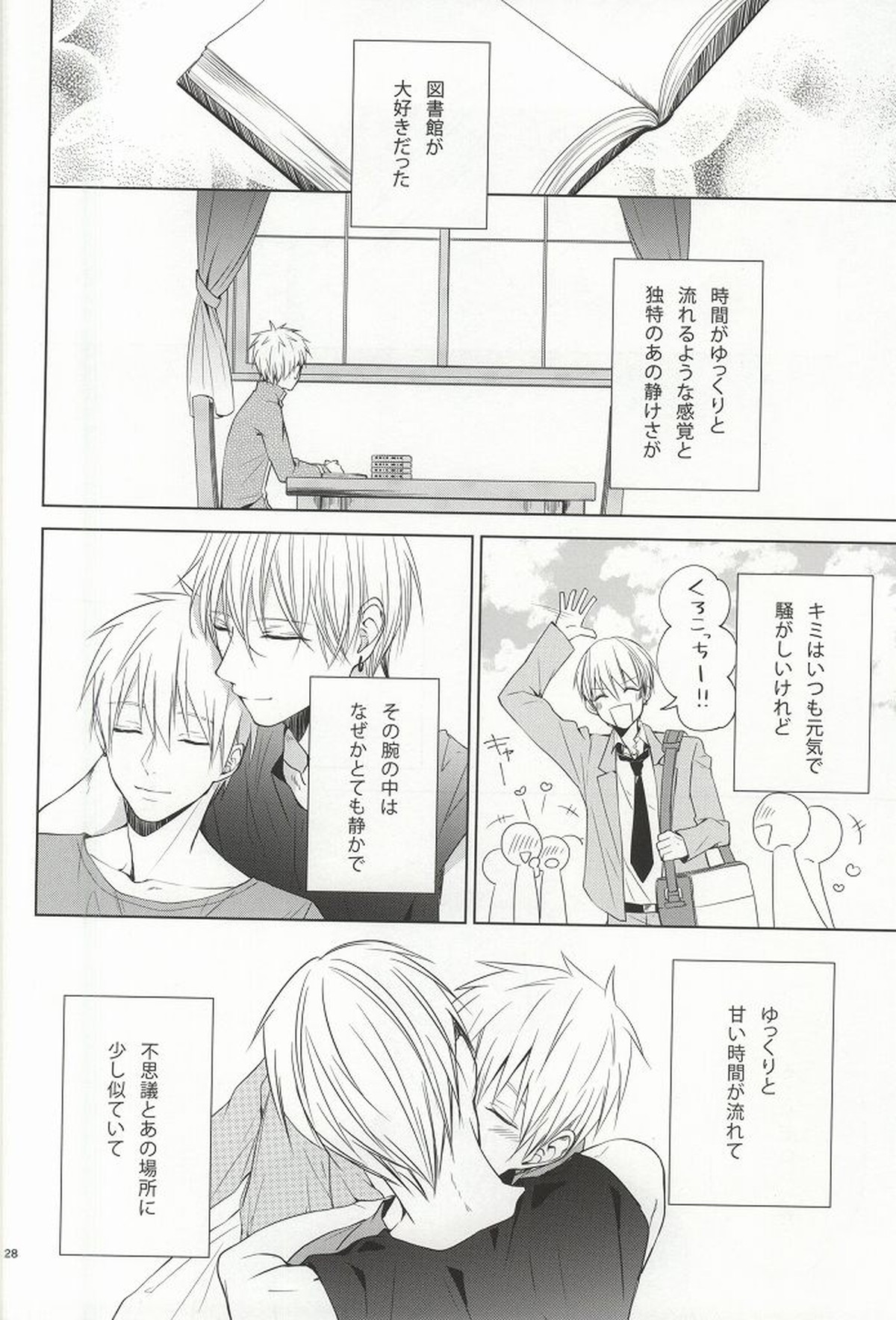 キミの陽だまりの中で【黒子のバスケ/黄黒】 page 25