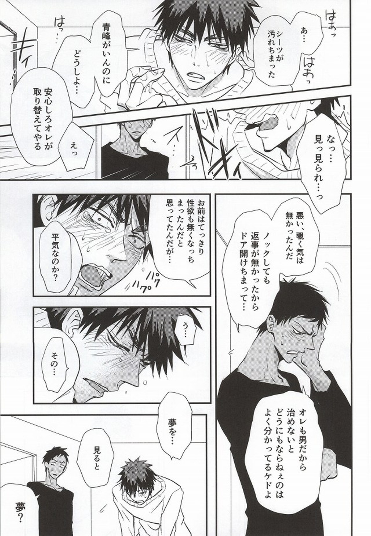 大我がこうなったのはオレのせい【黒子のバスケ/青火】 page 12