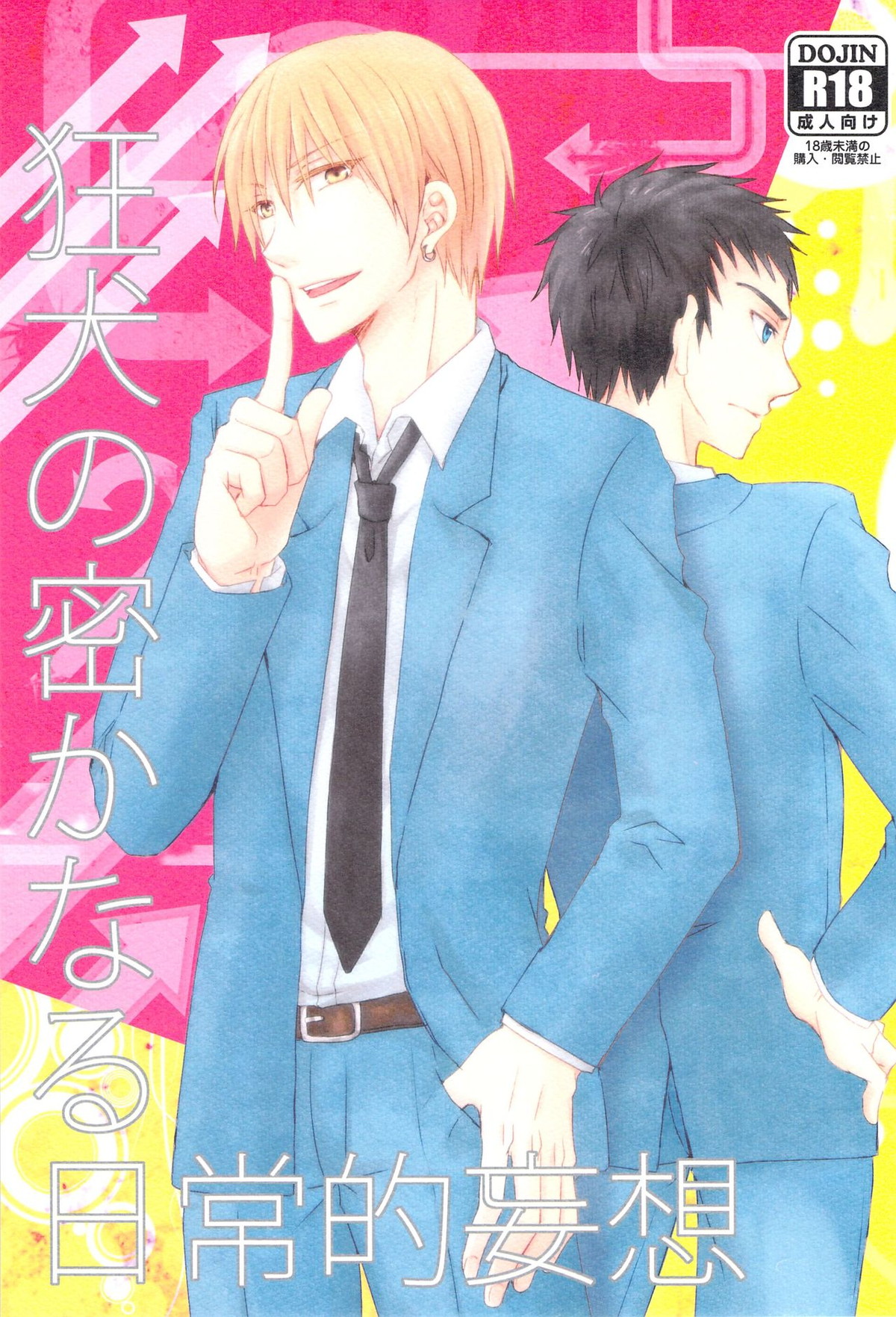 Recommended BL manga "狂犬の密かなる日常的妄想【黒子のバスケ/黄笠】" cover image