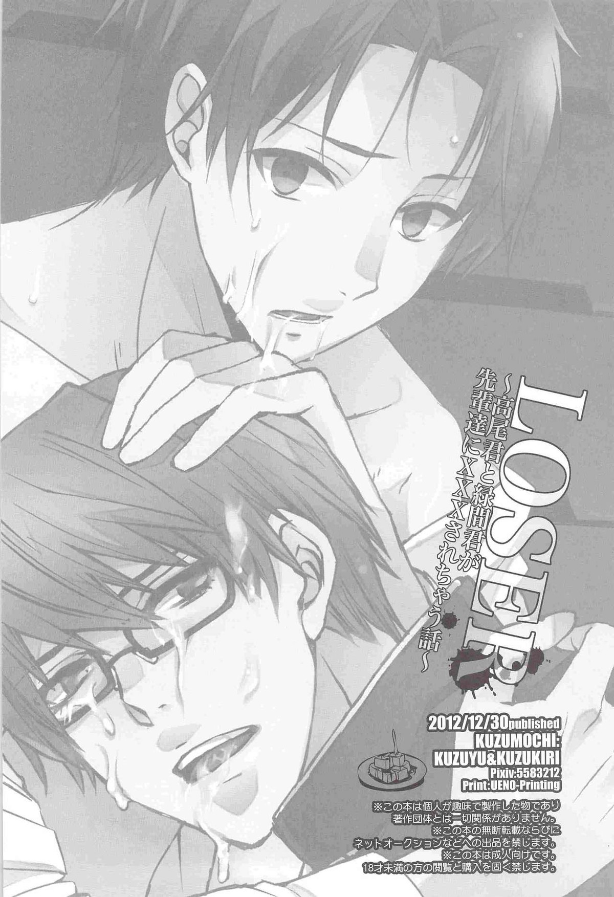 LOSER～高尾君と緑間君が先輩達にXXXされちゃう話～【黒子のバスケ/高緑】 page 21