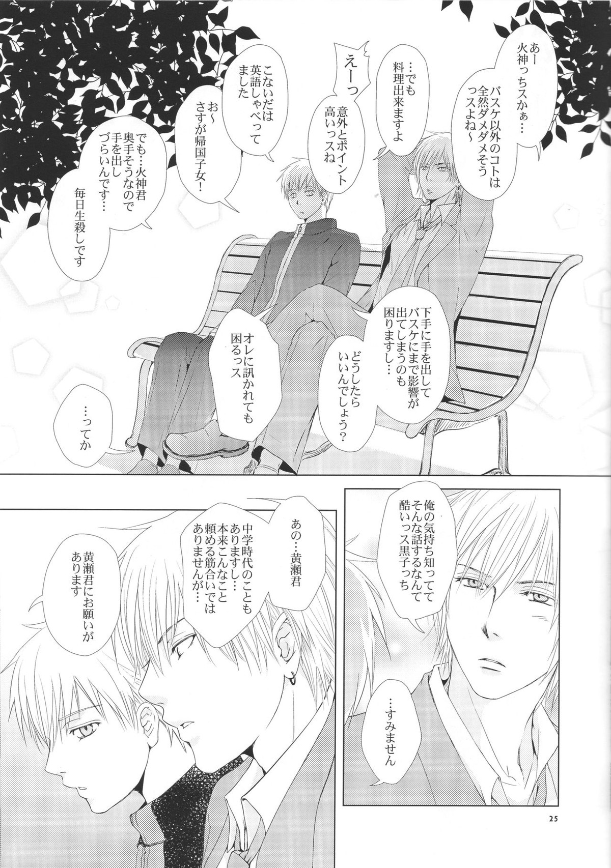 VIOLATION→FOULS【黒子のバスケ/黒火】 page 25