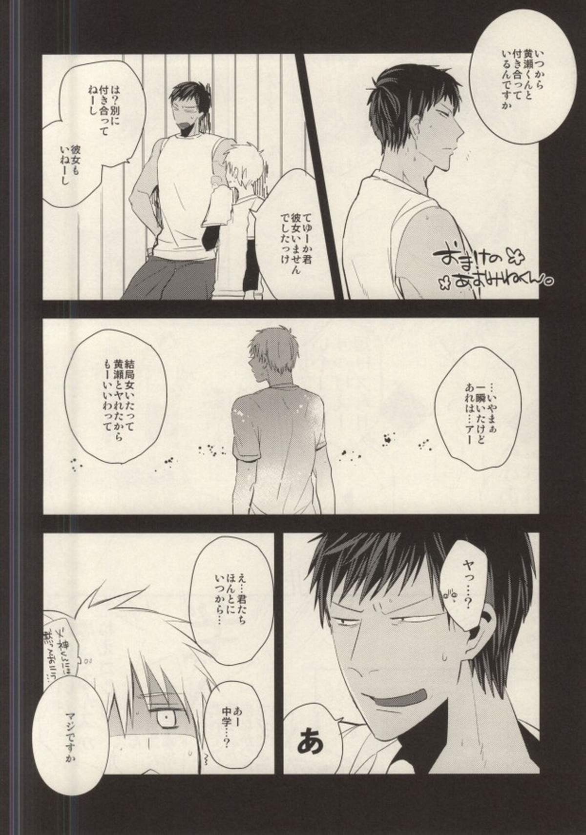 挟んで、切って、整えて。【黒子のバスケ/青黄】 page 21