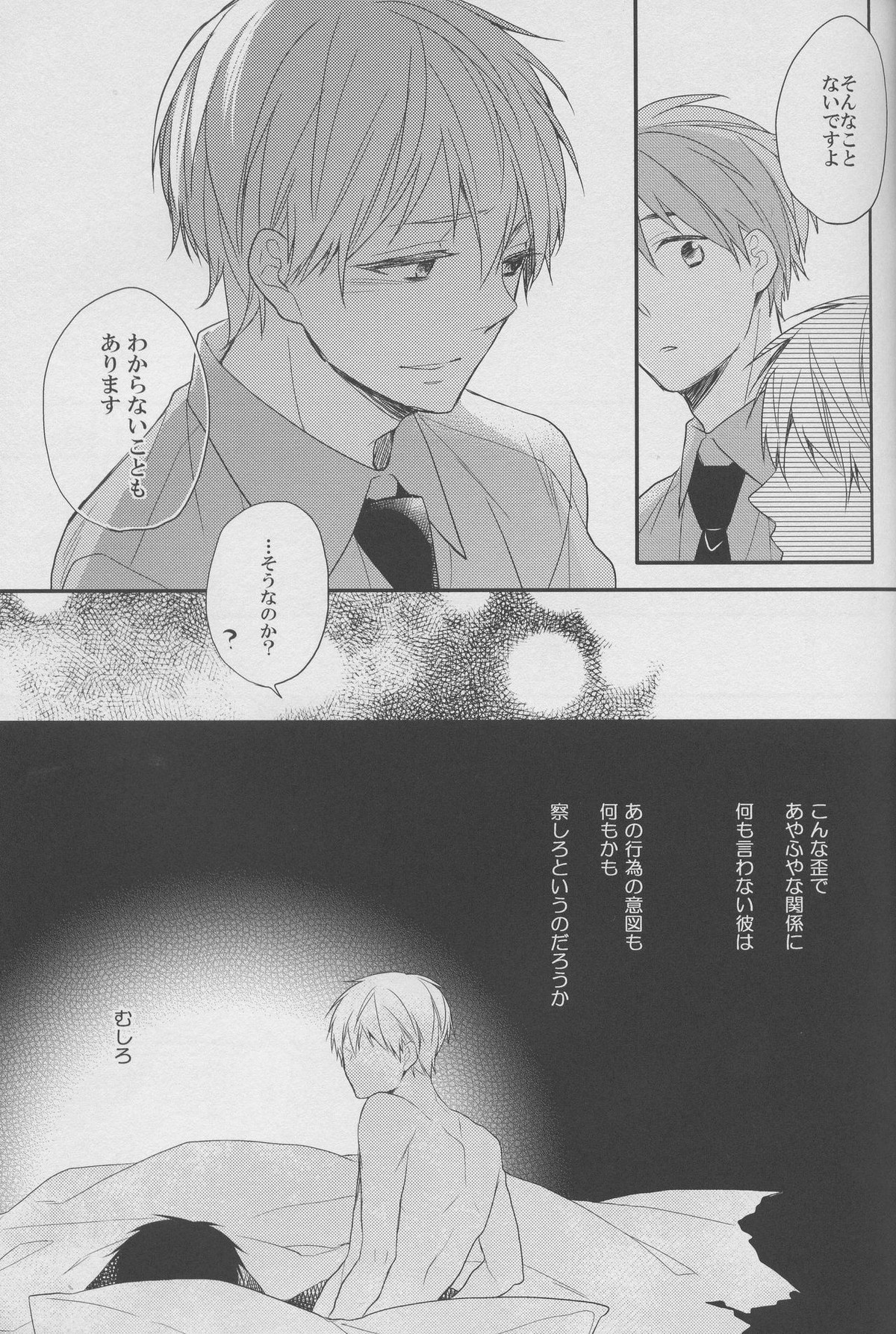 DRAMATIC×CATHARSIS【黒子のバスケ/青黒】 page 15