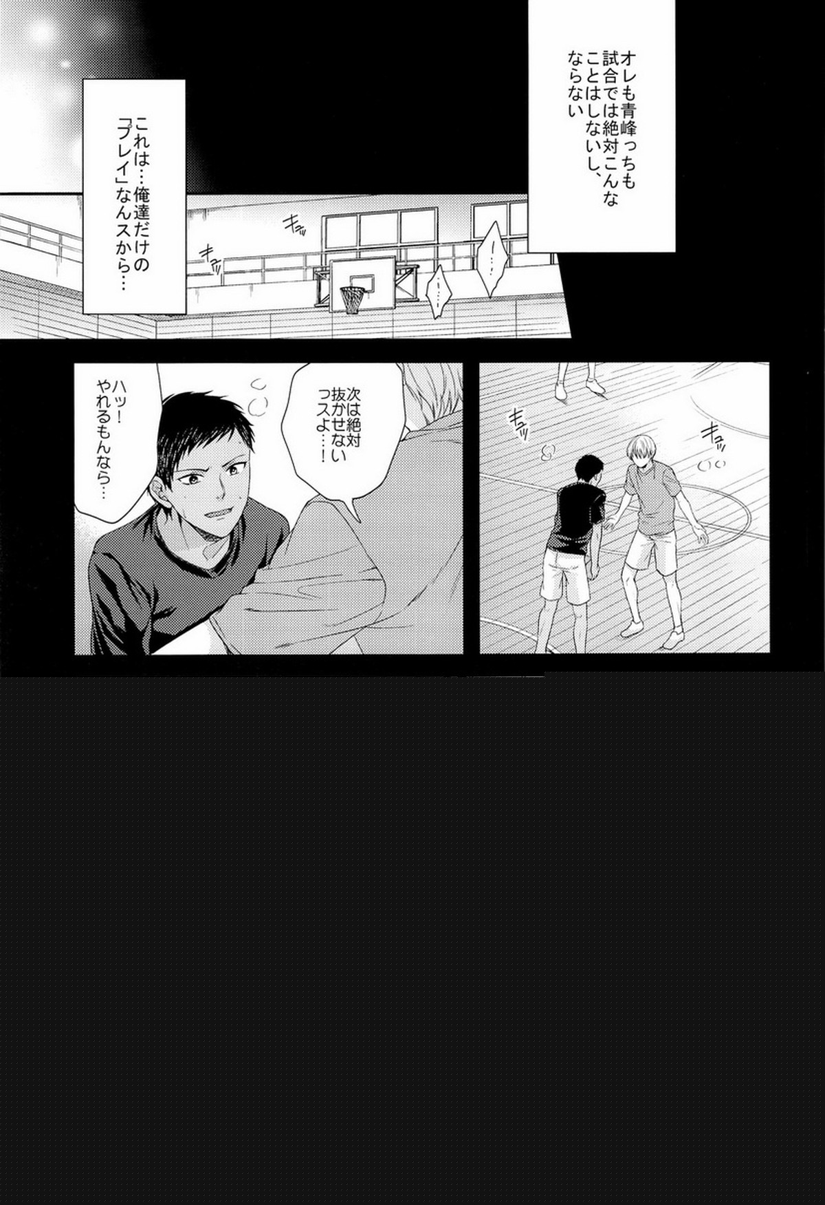 この感情は過剰で異常で制御不能【黒子のバスケ/黄青】 page 13