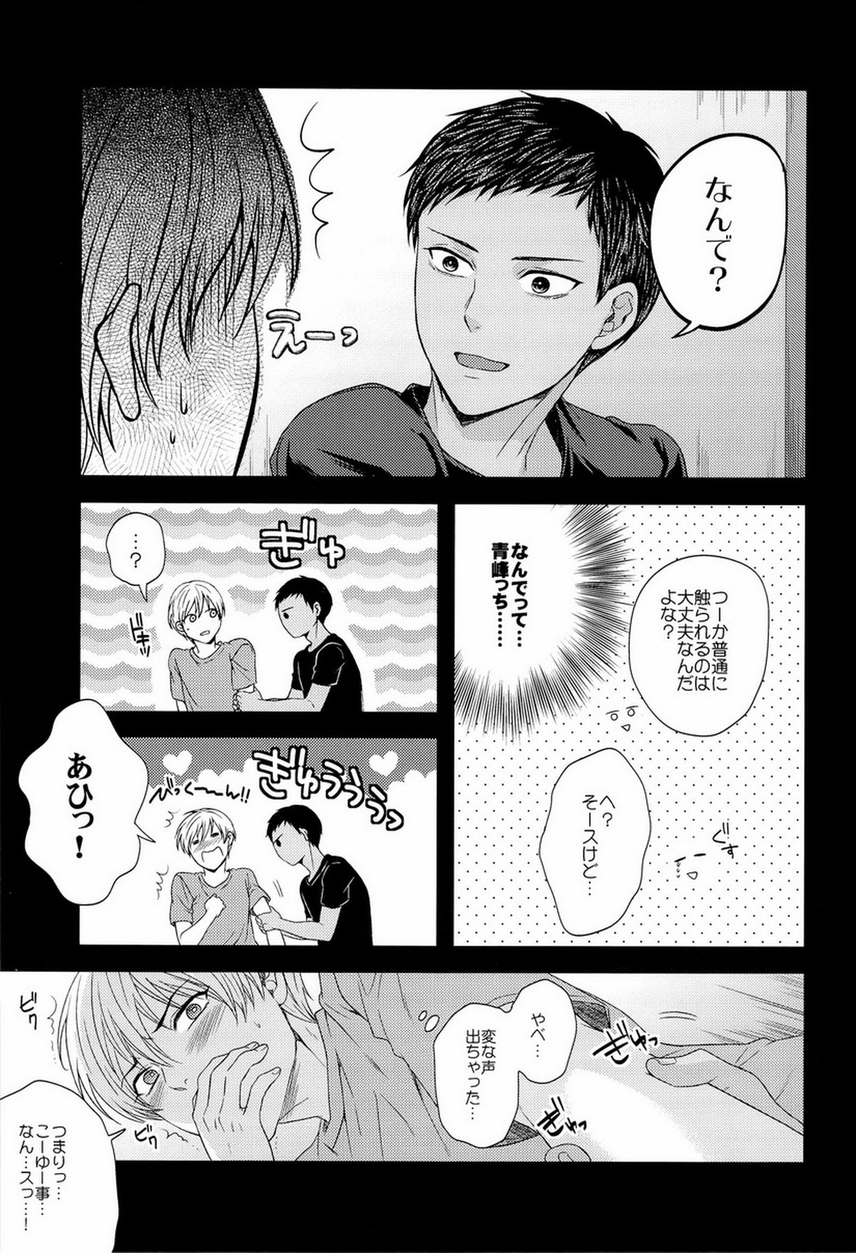 この感情は過剰で異常で制御不能【黒子のバスケ/黄青】 page 19