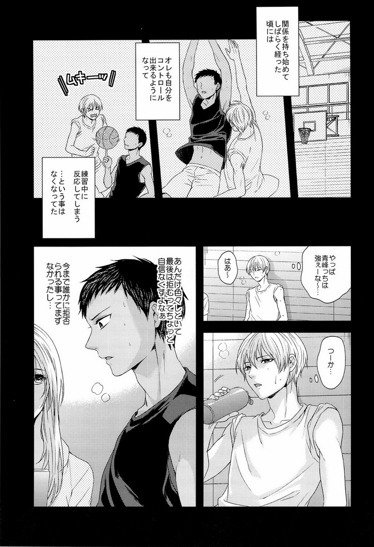 この感情は過剰で異常で制御不能【黒子のバスケ/黄青】 page 29
