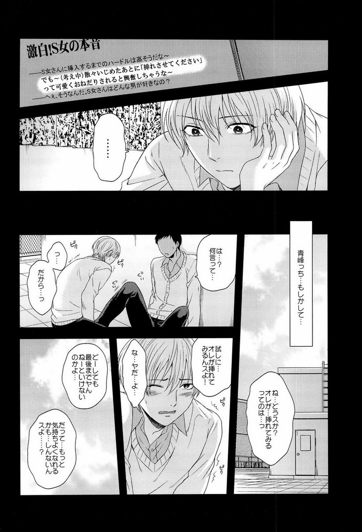 この感情は過剰で異常で制御不能【黒子のバスケ/黄青】 page 32