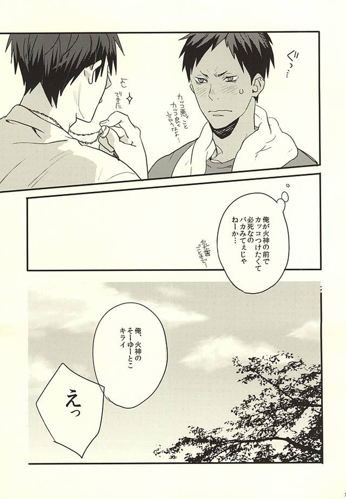 FROM BATHROOM WITH MY LOVE【黒子のバスケ/火青】 page 29