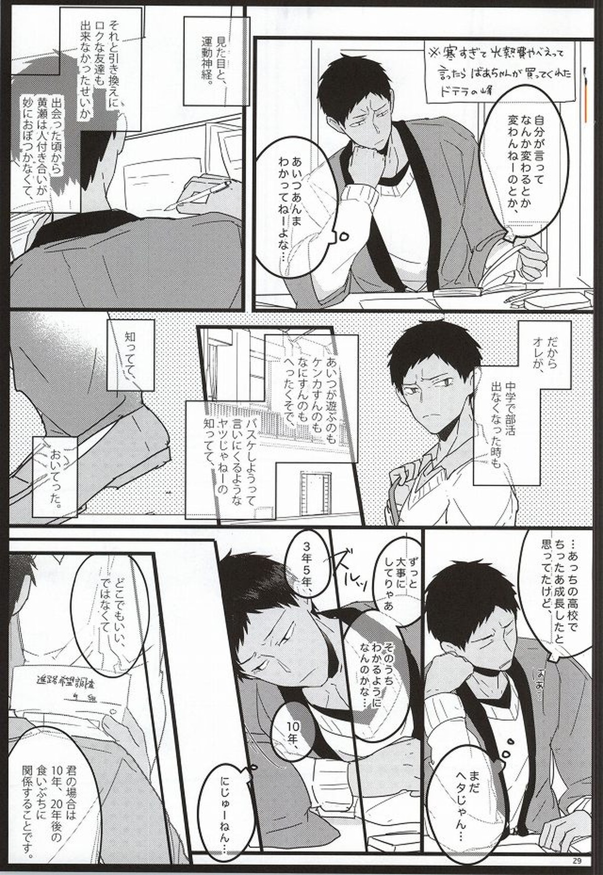 青年教育論【黒子のバスケ/青黄】 page 26