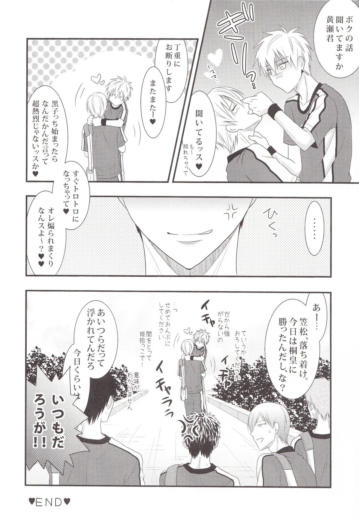 VICTORIOUS KISS【黒子のバスケ/黄黒】 page 23