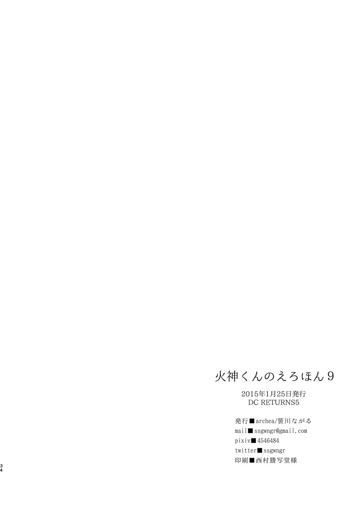 火神くんのえろほん9 ふたりの王とケツ抱きイケメン編【黒子のバスケ/赤火】 page 32