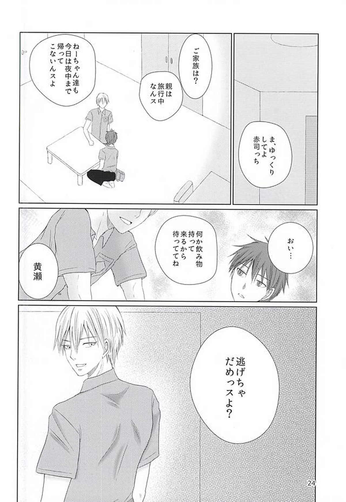 あいまいなままで【黒子のバスケ/黄赤】 page 23