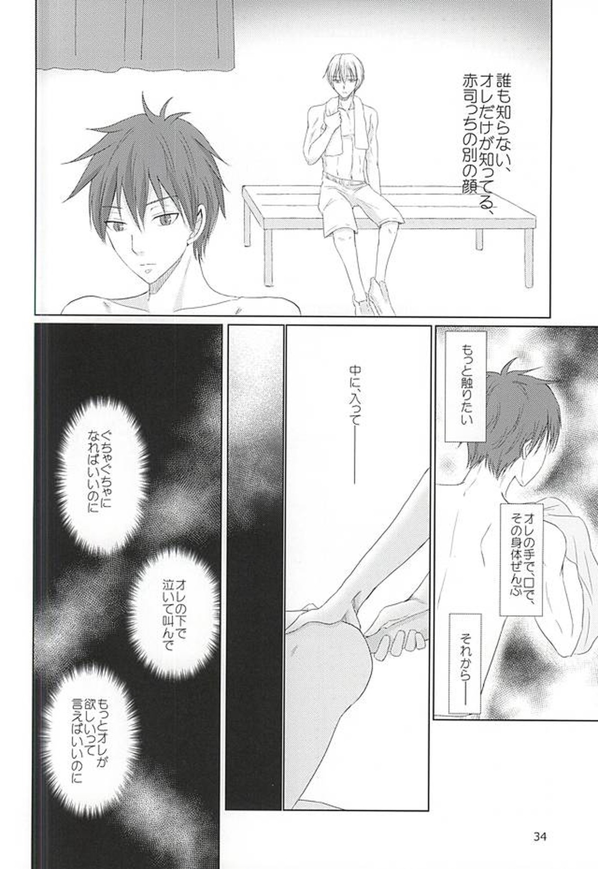 あいまいなままで【黒子のバスケ/黄赤】 page 33