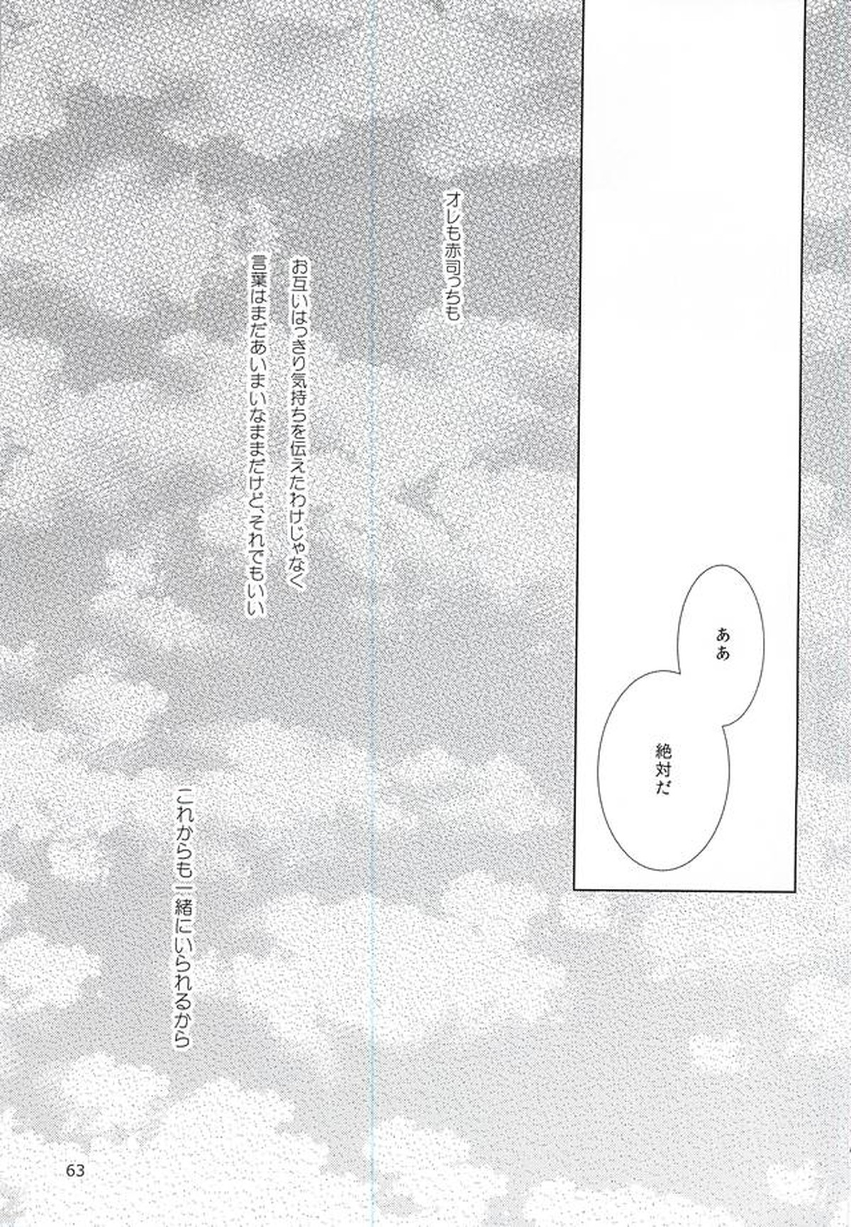 あいまいなままで【黒子のバスケ/黄赤】 page 62