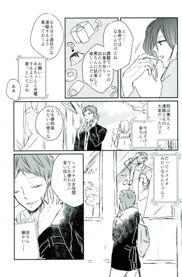 想いを辿る【黒子のバスケ/赤黒】 page 14