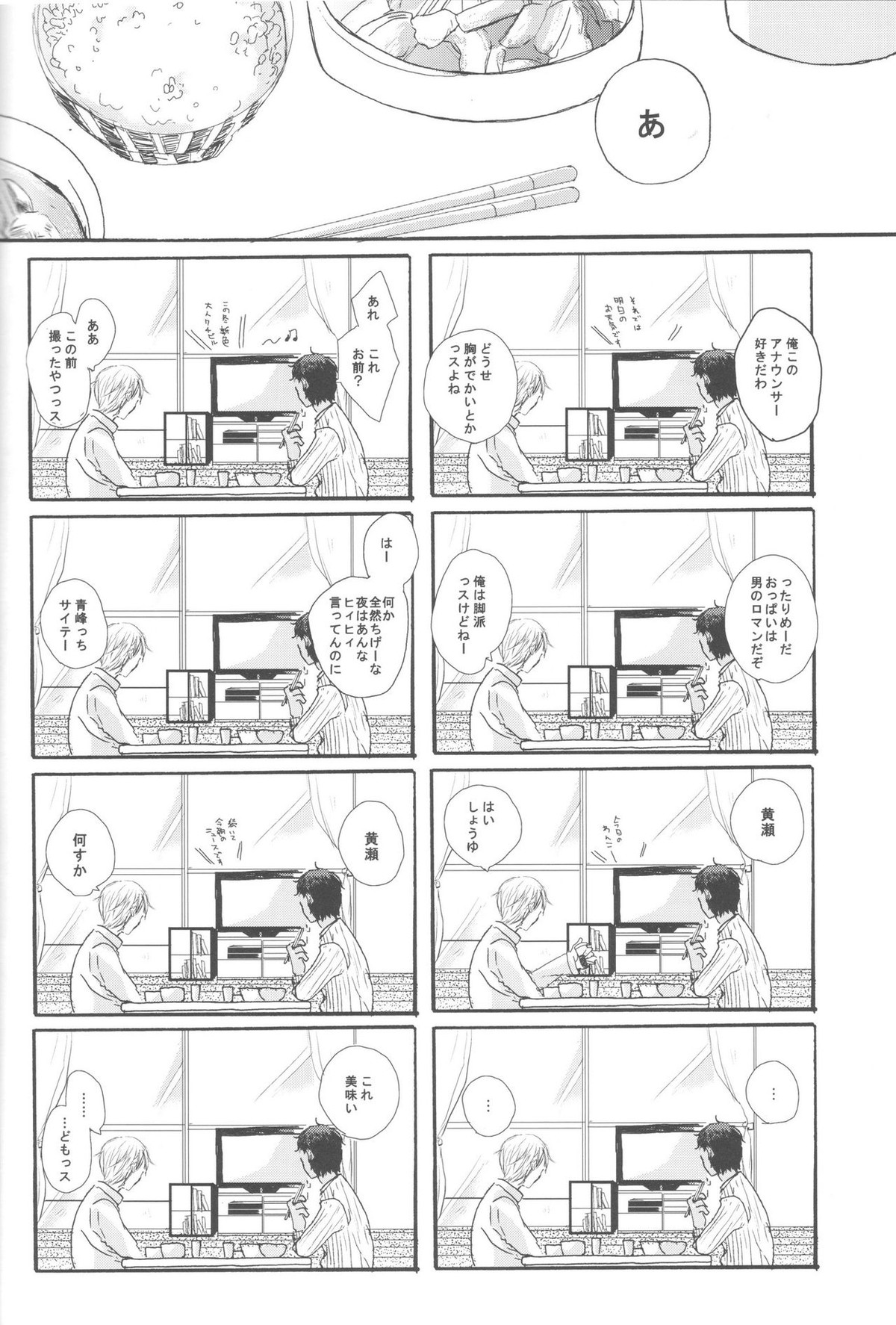 現実逃避の7日間【黒子のバスケ/青黄】 page 24