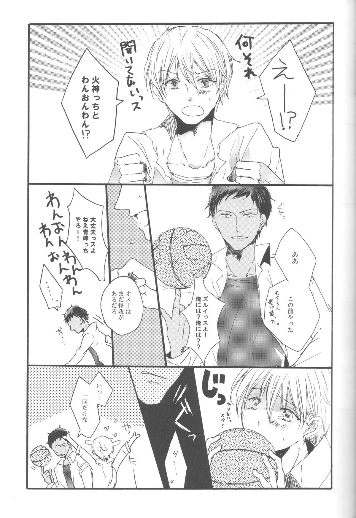 現実逃避の7日間【黒子のバスケ/青黄】 page 25