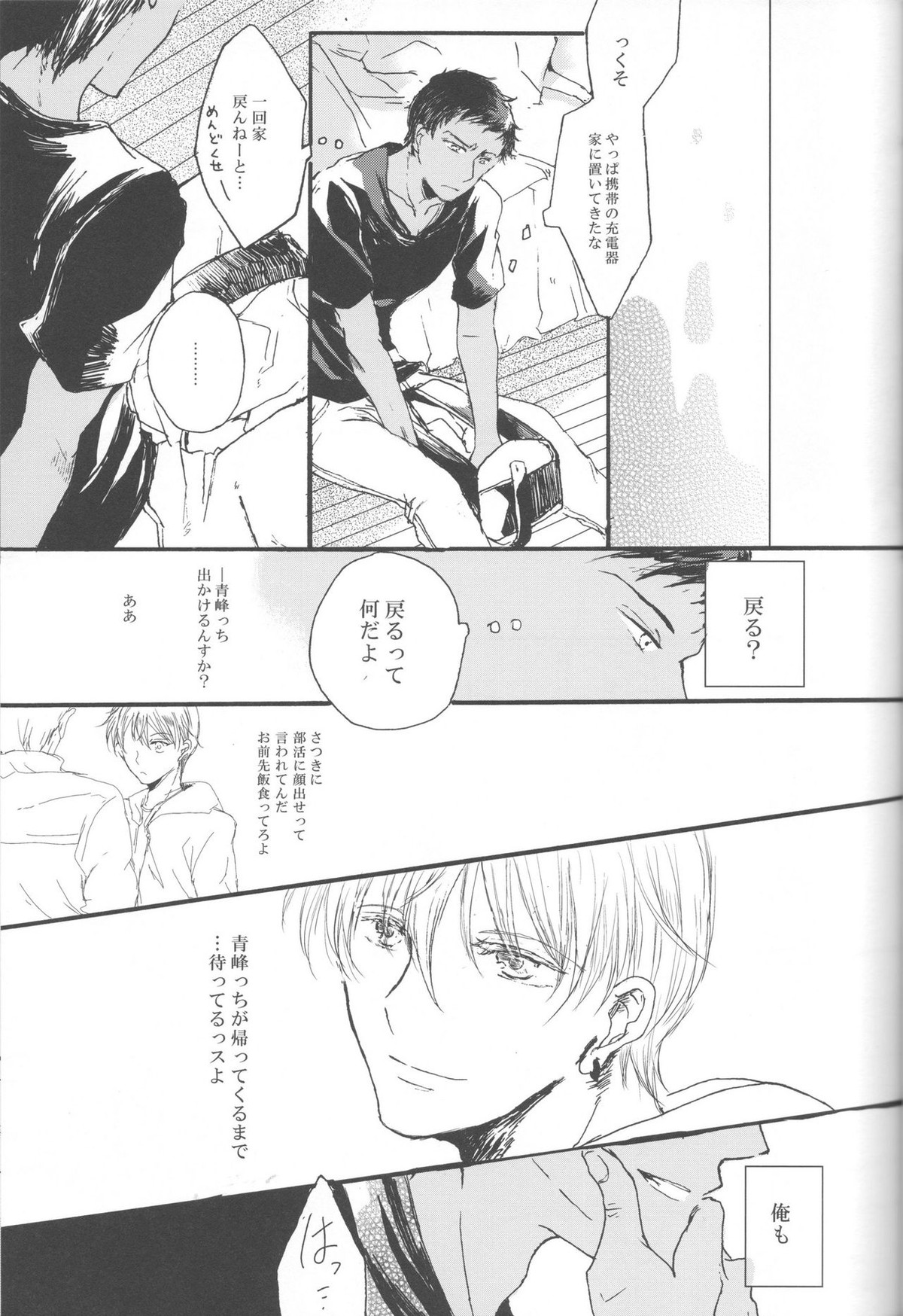 現実逃避の7日間【黒子のバスケ/青黄】 page 31