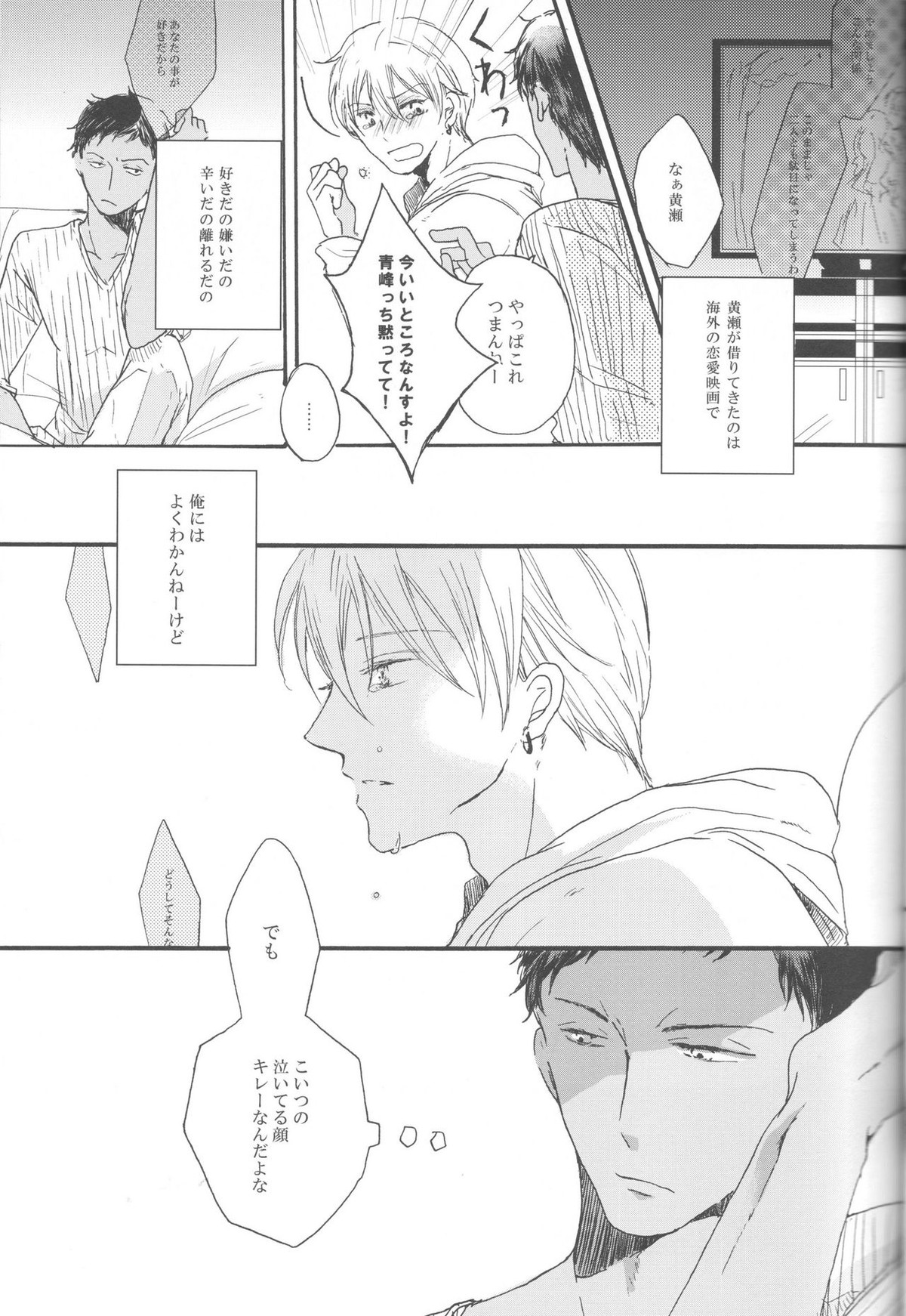 現実逃避の7日間【黒子のバスケ/青黄】 page 39