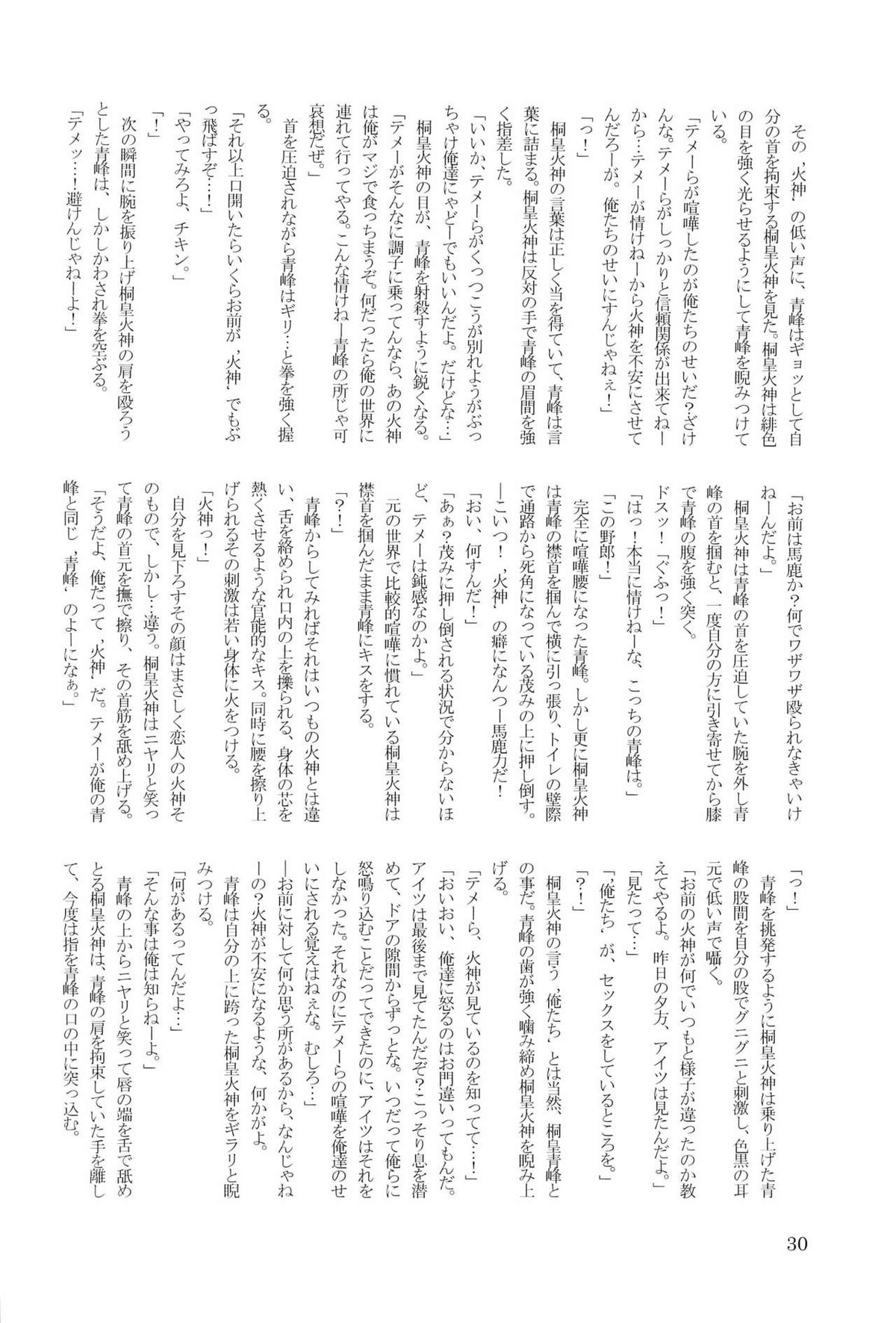 Scramble Week !!【黒子のバスケ/青火】 page 32