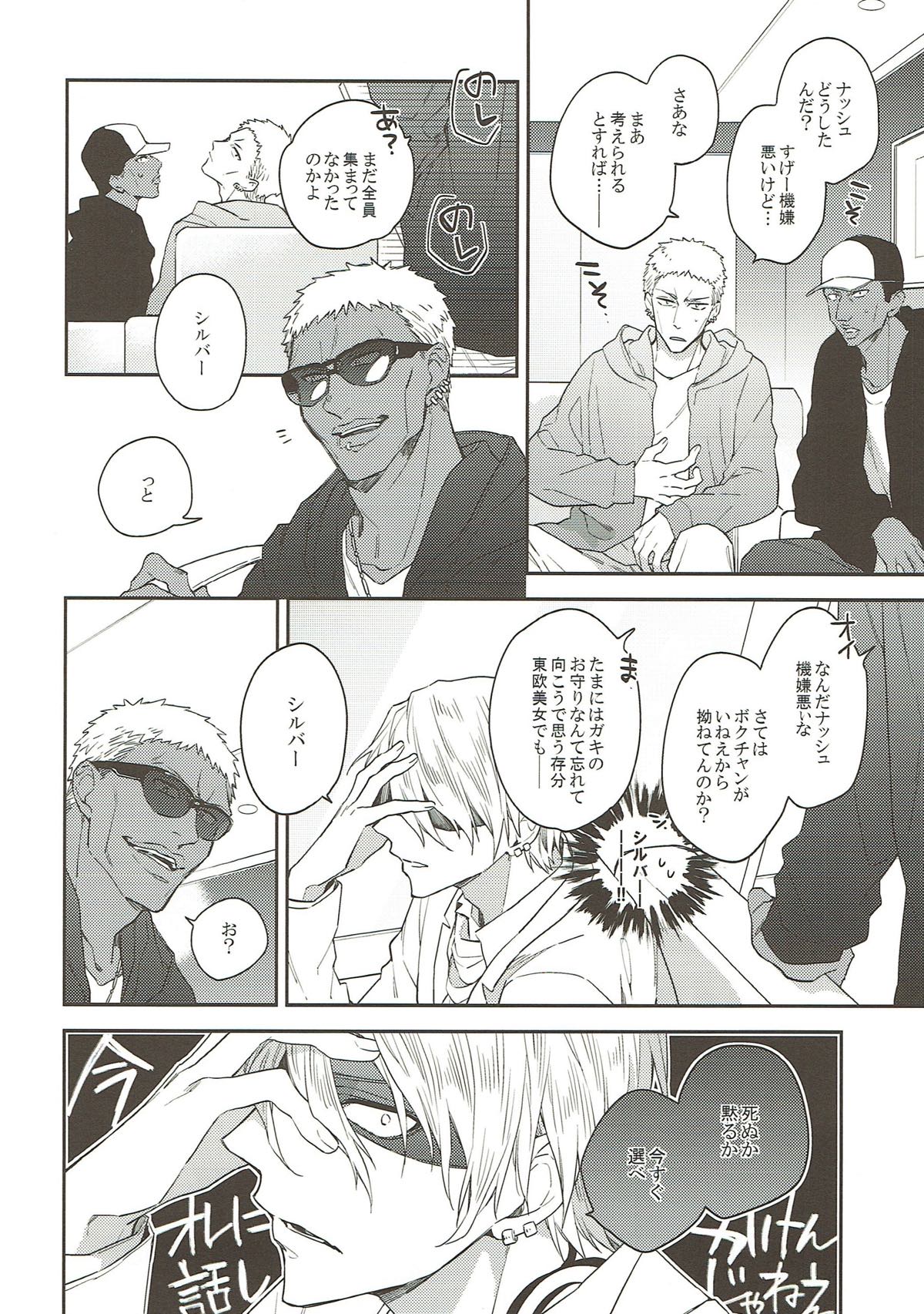 木漏れ日の庭【黒子のバスケ/ナシュ黒(金黒)】 page 11