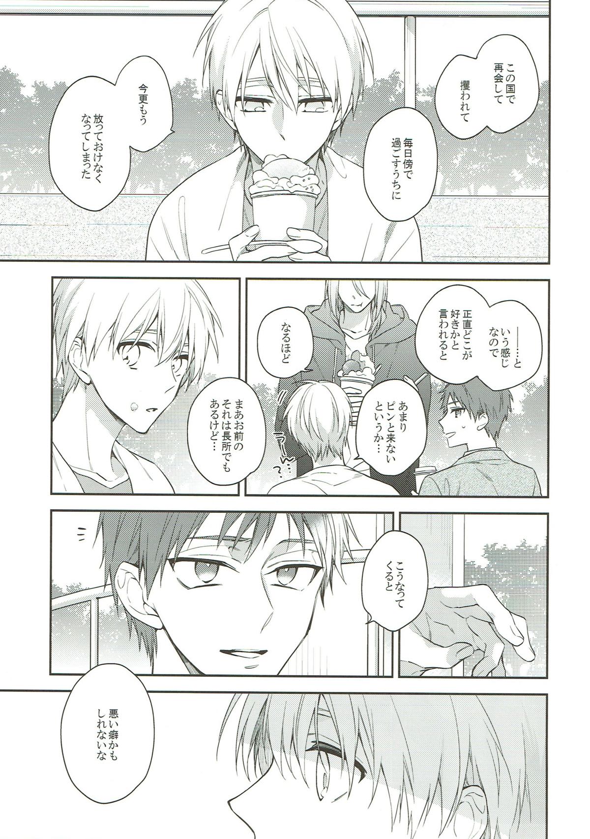 木漏れ日の庭【黒子のバスケ/ナシュ黒(金黒)】 page 14