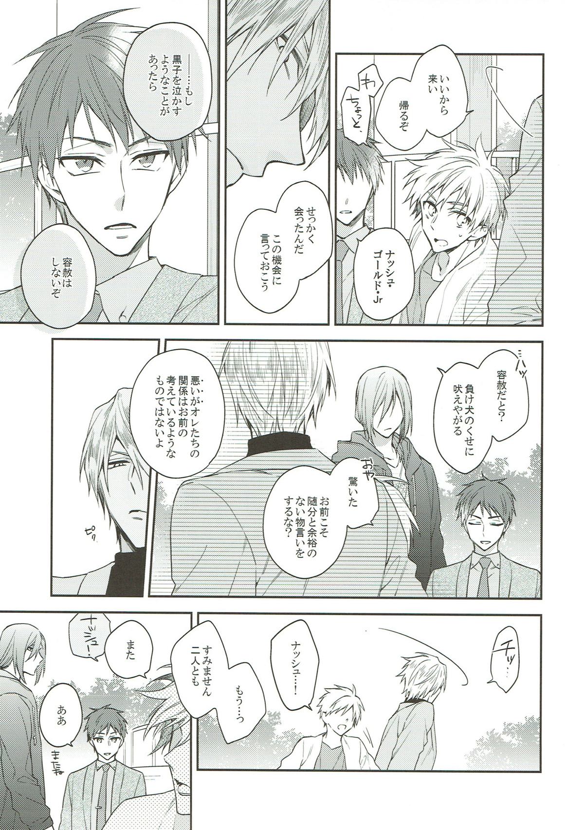 木漏れ日の庭【黒子のバスケ/ナシュ黒(金黒)】 page 16