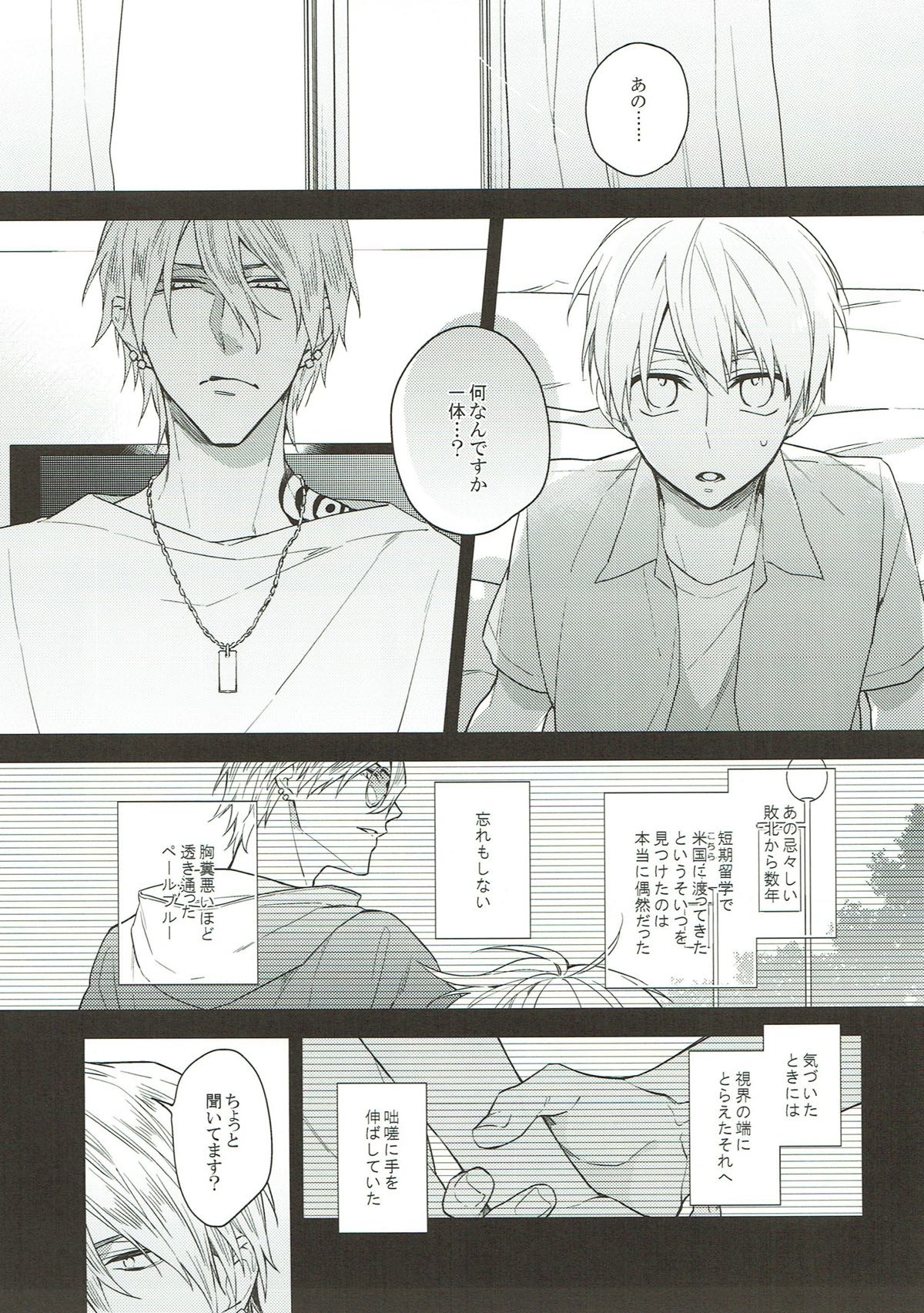 木漏れ日の庭【黒子のバスケ/ナシュ黒(金黒)】 page 18