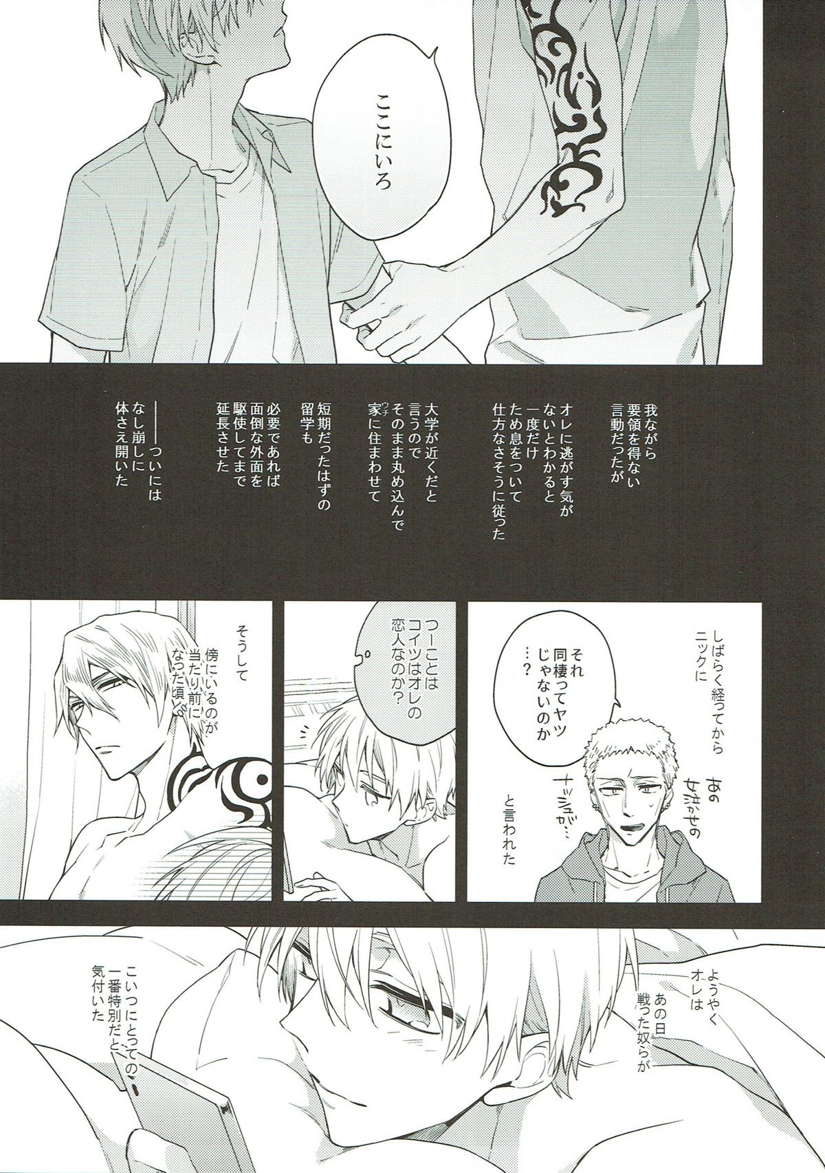 木漏れ日の庭【黒子のバスケ/ナシュ黒(金黒)】 page 20