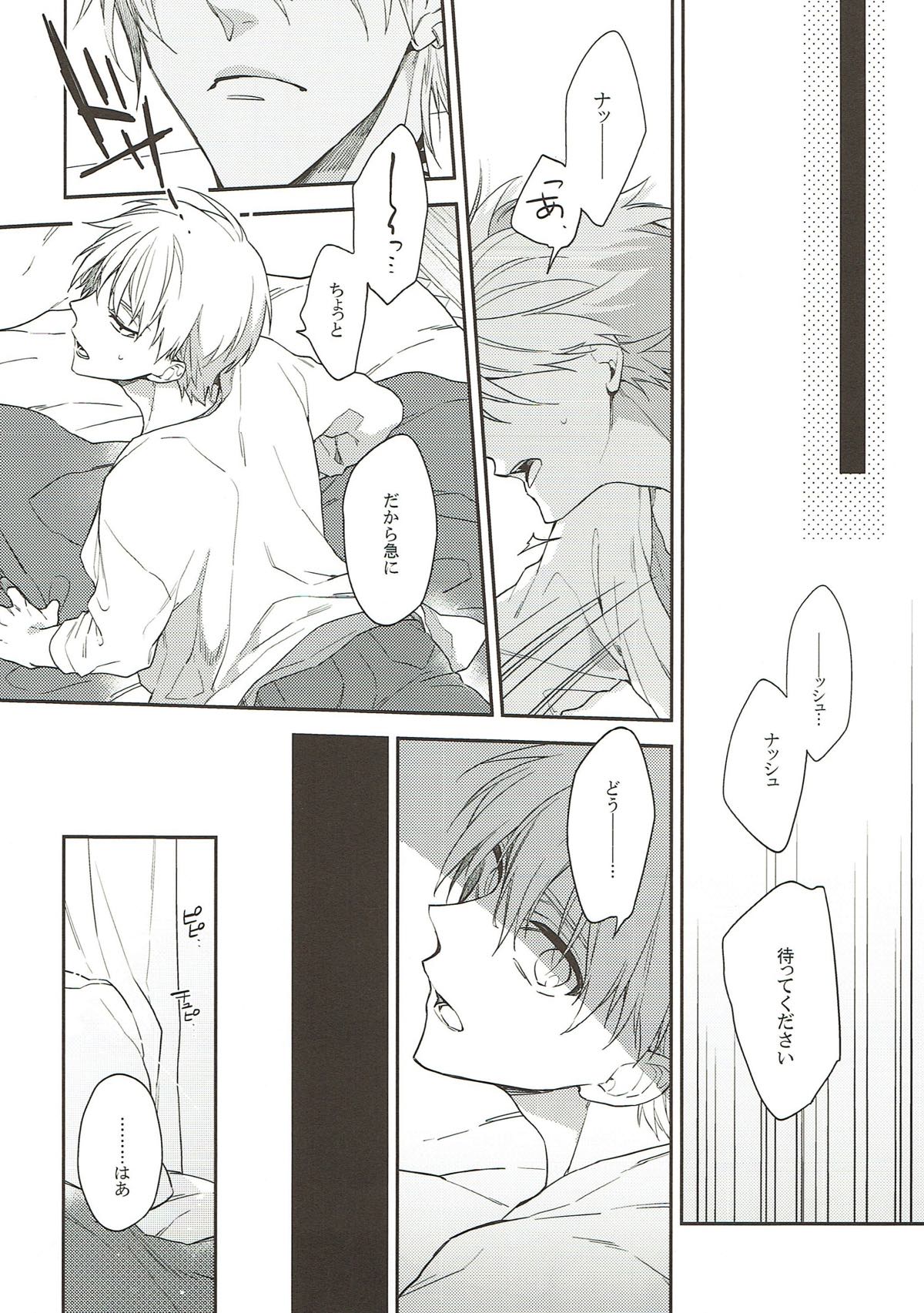 木漏れ日の庭【黒子のバスケ/ナシュ黒(金黒)】 page 21