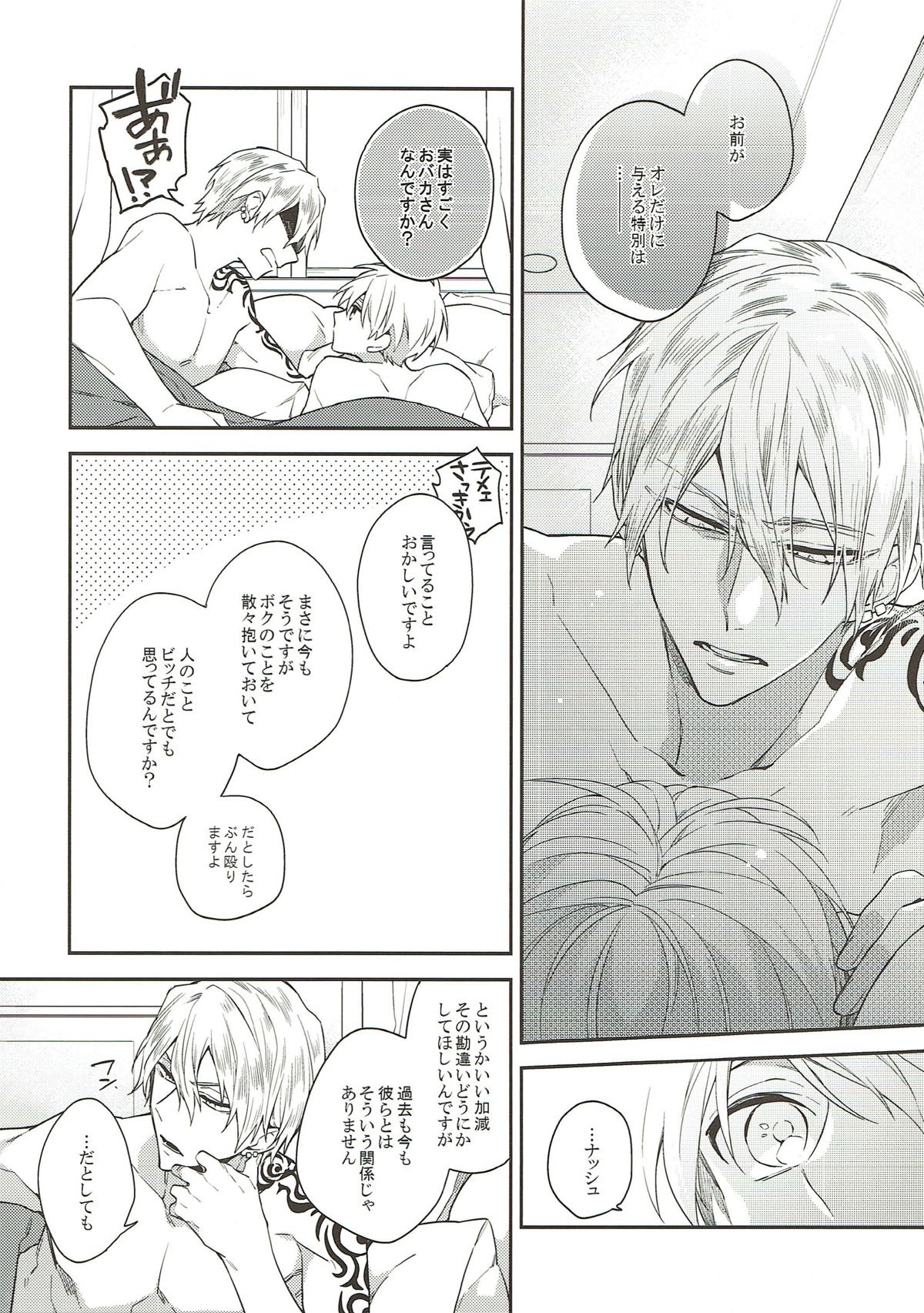 木漏れ日の庭【黒子のバスケ/ナシュ黒(金黒)】 page 25