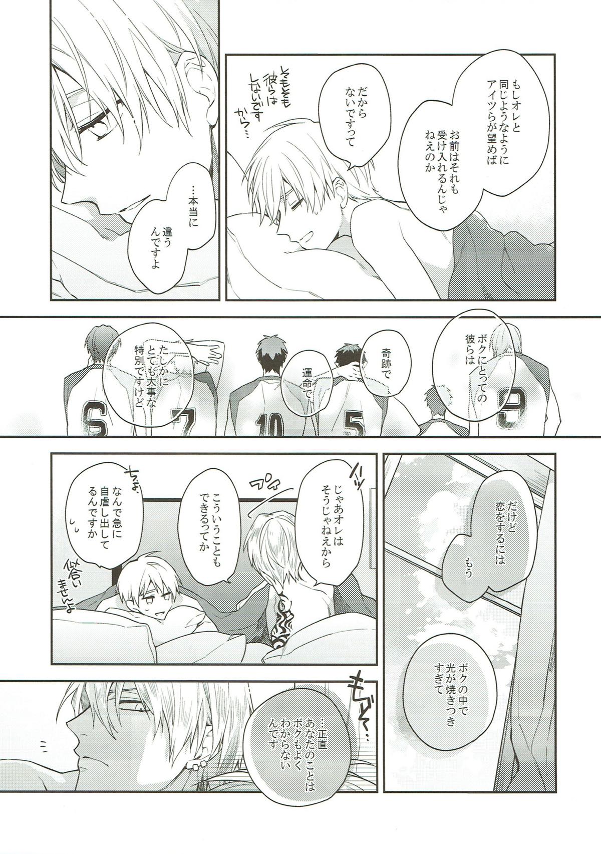 木漏れ日の庭【黒子のバスケ/ナシュ黒(金黒)】 page 26
