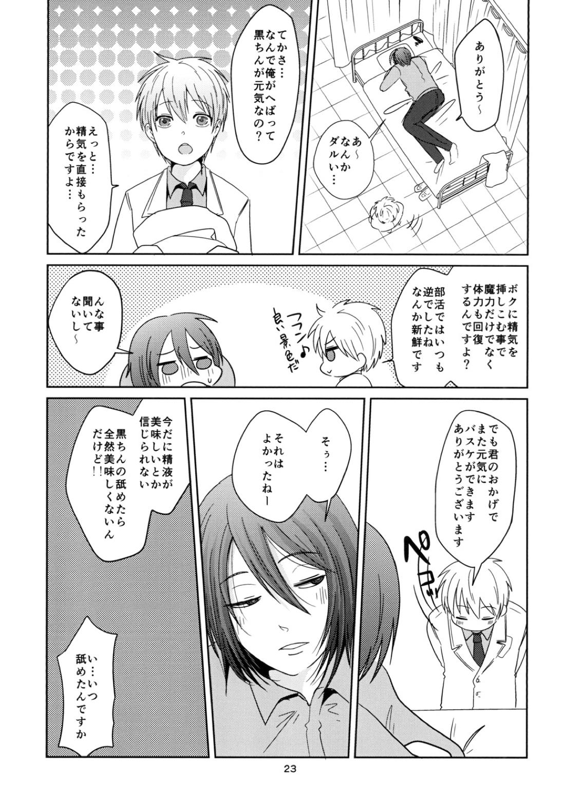 天使なんて呼ばないで【黒子のバスケ/紫黒】 page 22
