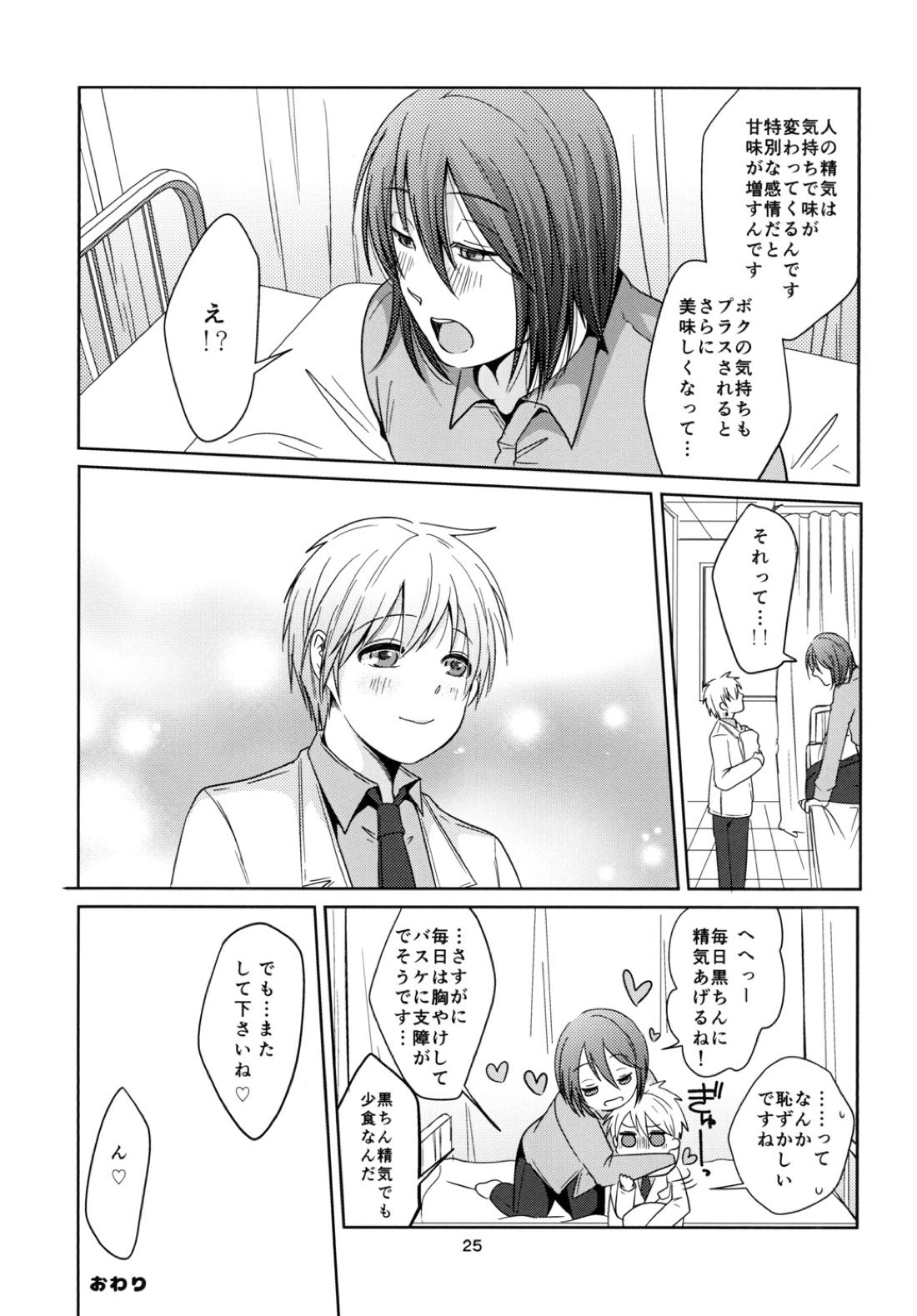天使なんて呼ばないで【黒子のバスケ/紫黒】 page 24