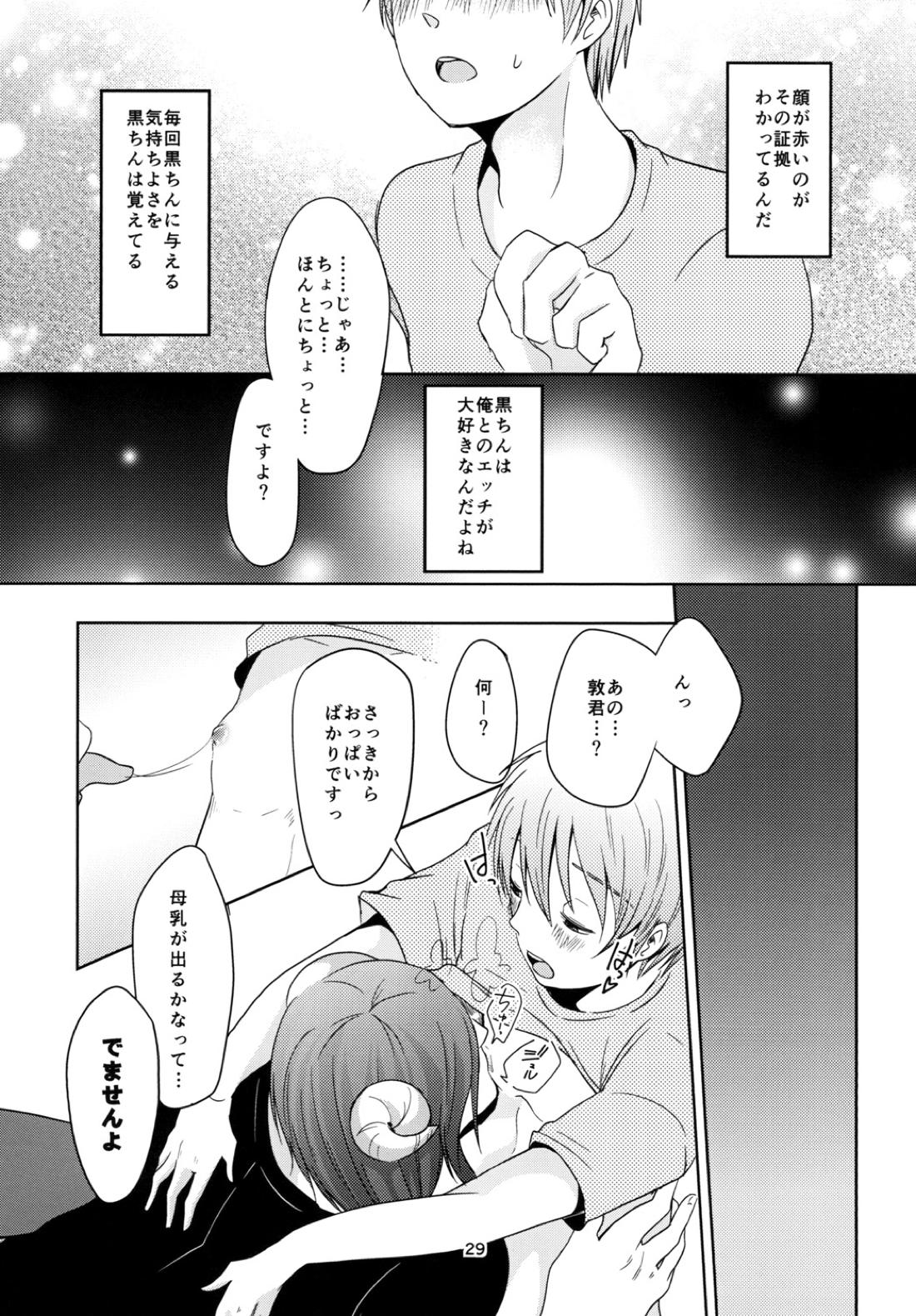 天使なんて呼ばないで【黒子のバスケ/紫黒】 page 28