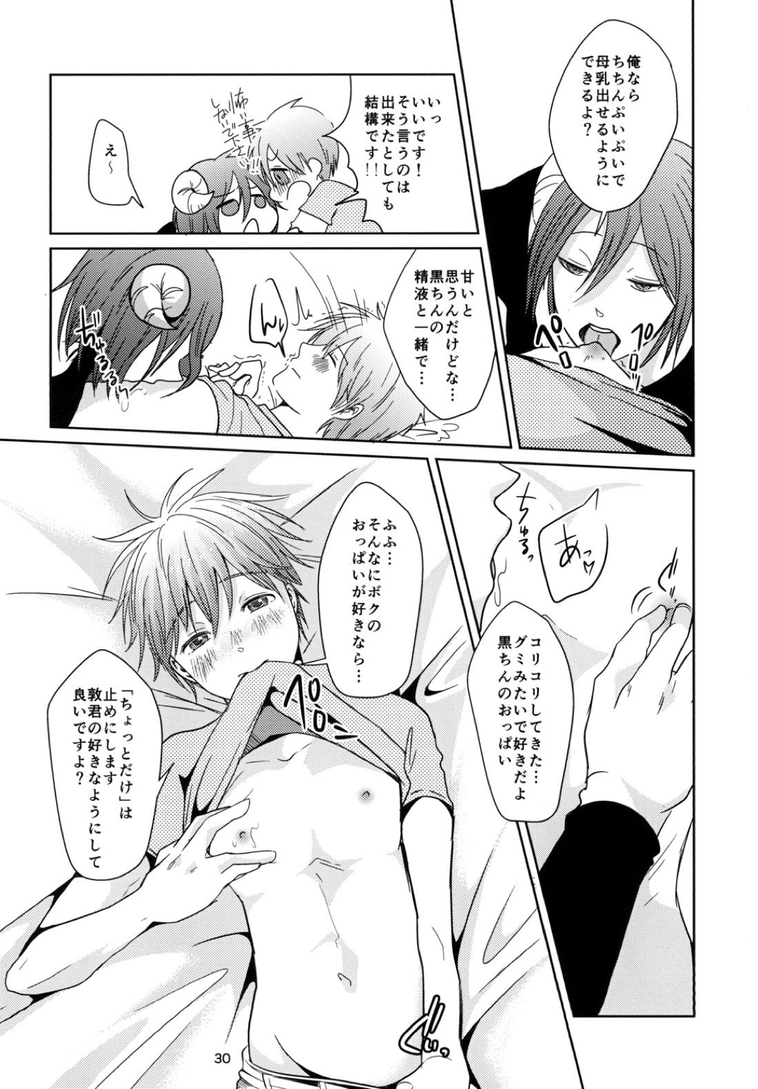 天使なんて呼ばないで【黒子のバスケ/紫黒】 page 29