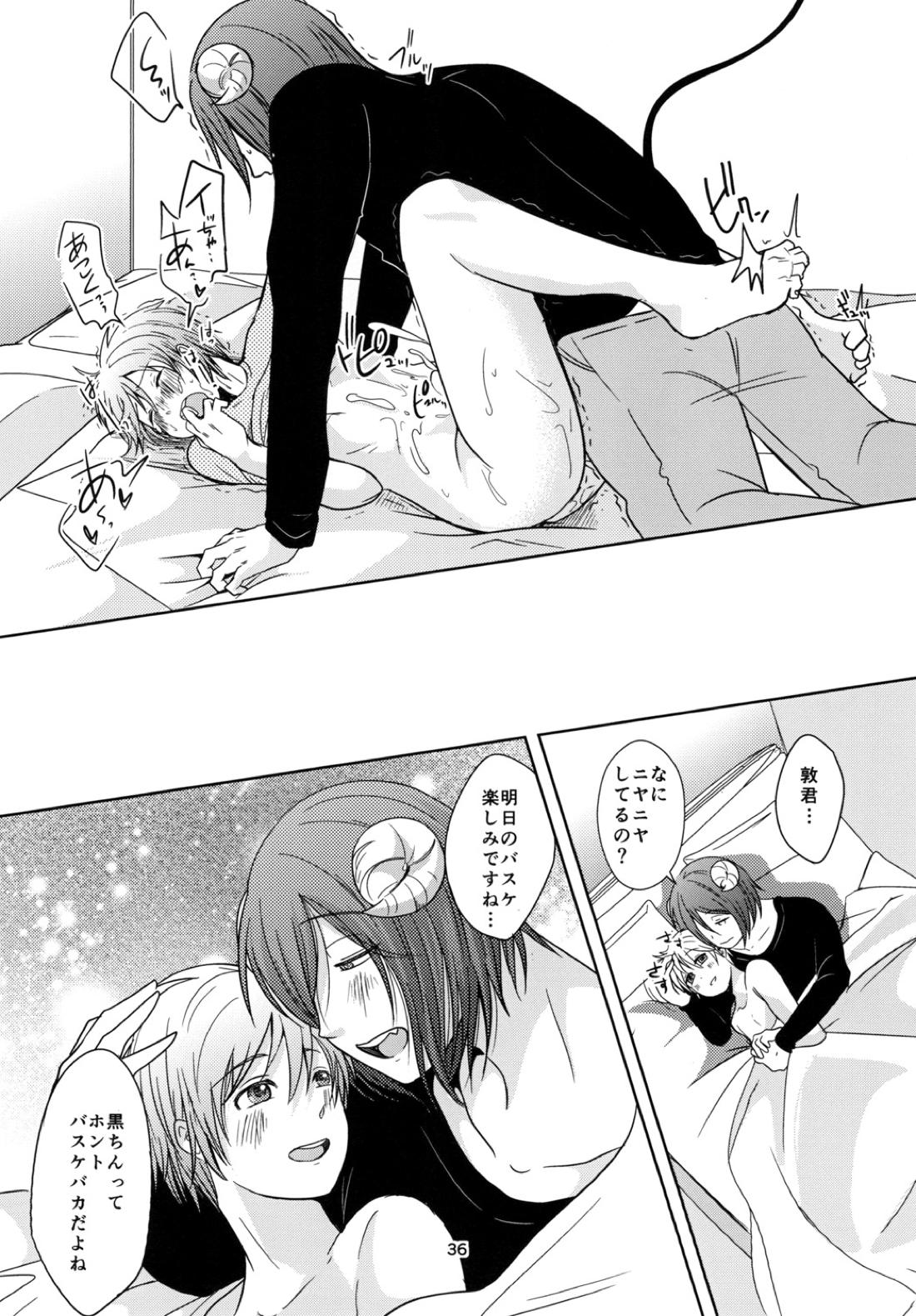 天使なんて呼ばないで【黒子のバスケ/紫黒】 page 35