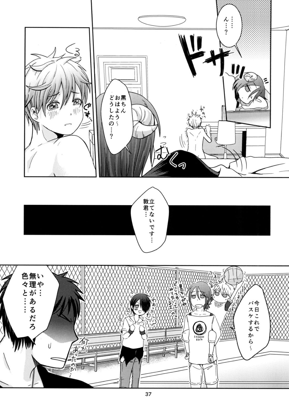 天使なんて呼ばないで【黒子のバスケ/紫黒】 page 36