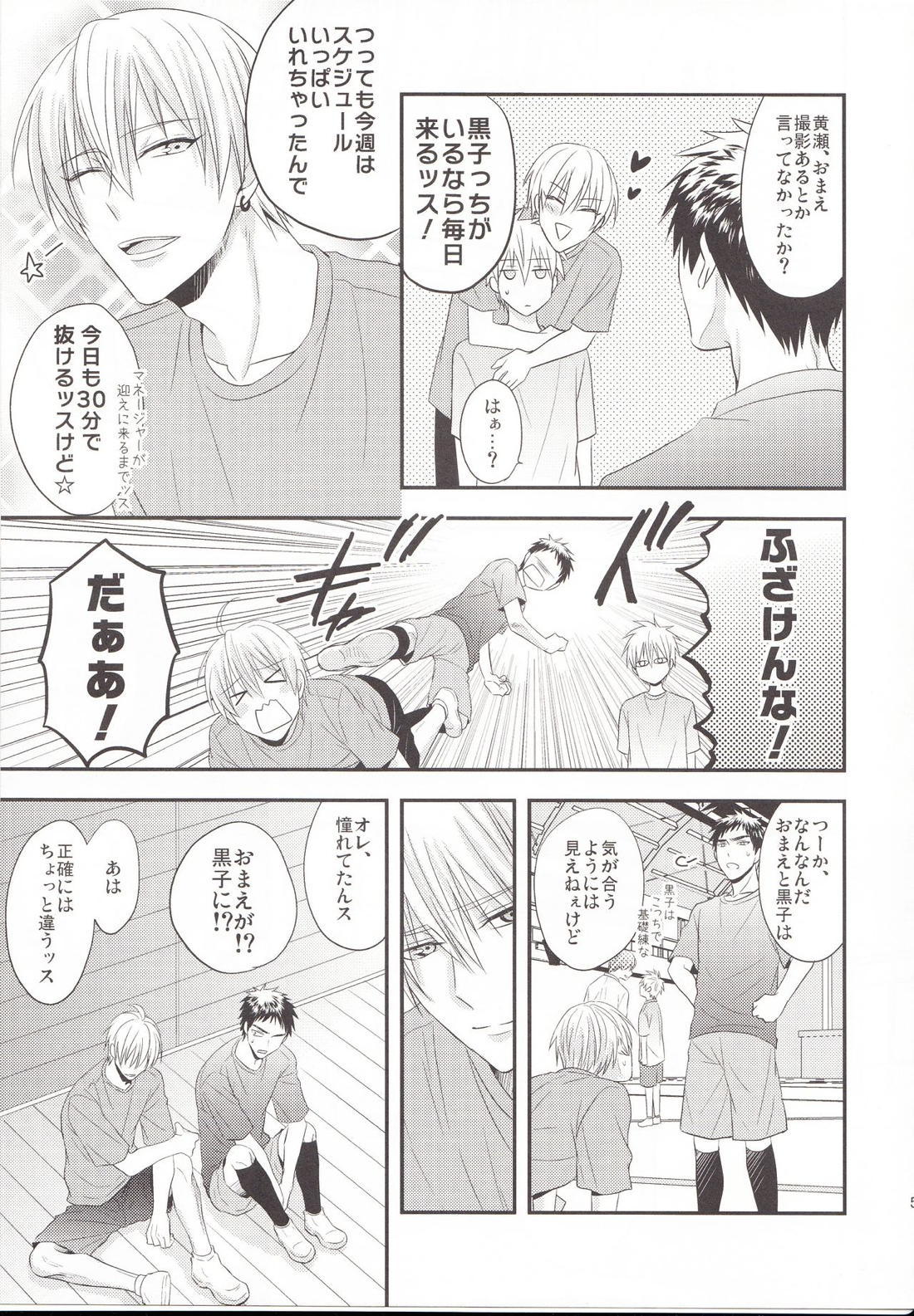 VICTORIOUS KISS 3Q【黒子のバスケ/黄黒】 page 52