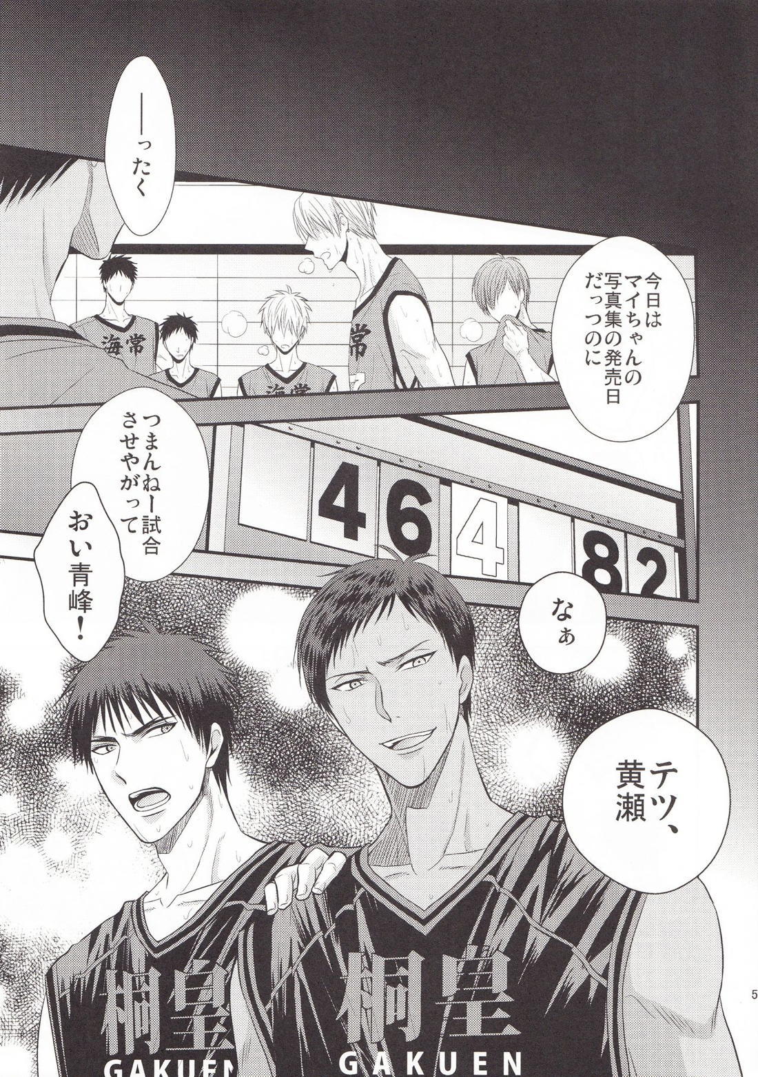 VICTORIOUS KISS 3Q【黒子のバスケ/黄黒】 page 56