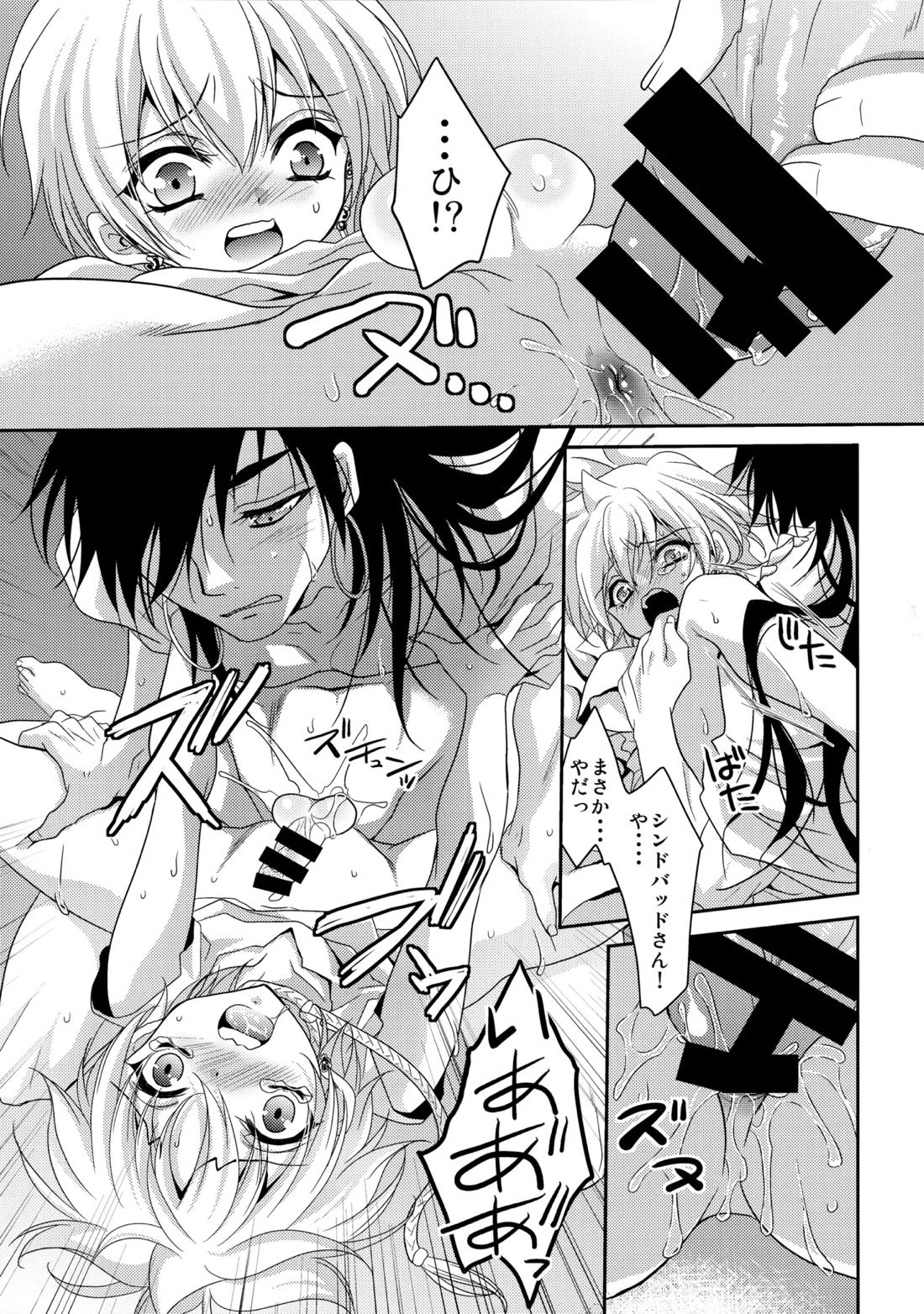 俺はもうダメかもしれない【マギ/シンアリ】 page 14