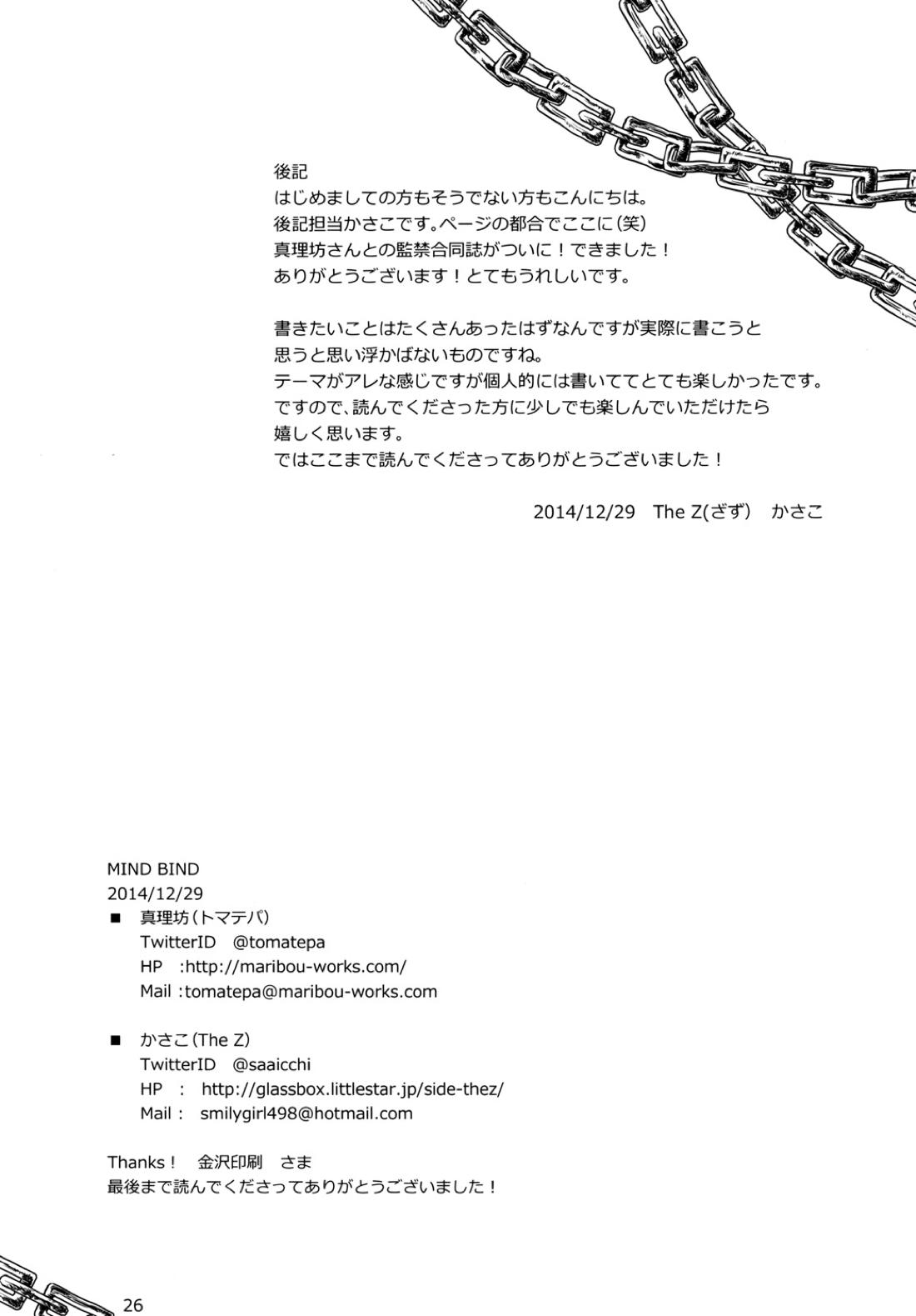 MIND BIND-監禁炎アリ-【マギ/炎アリ】 page 14