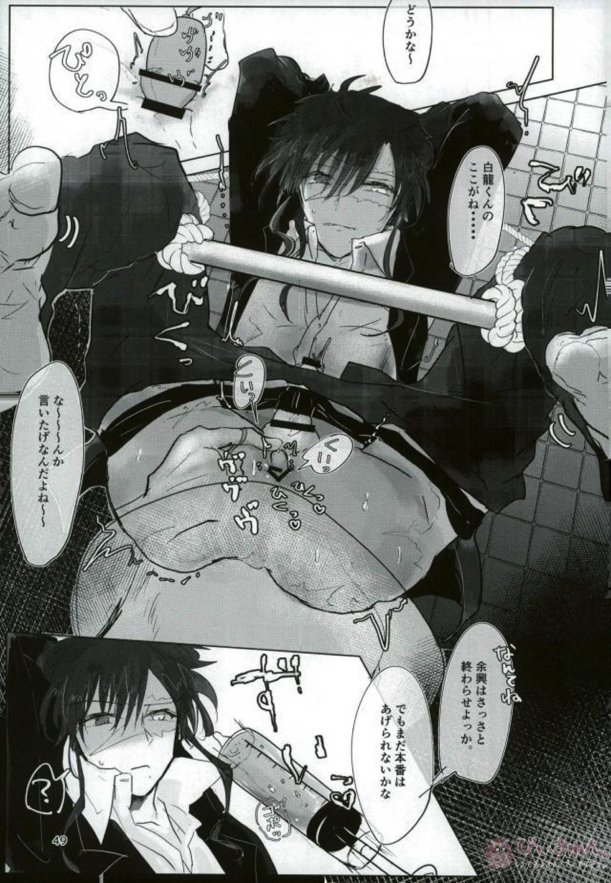 いい子になる【マギ/モブ龍(モブ×練白龍)】 page 47
