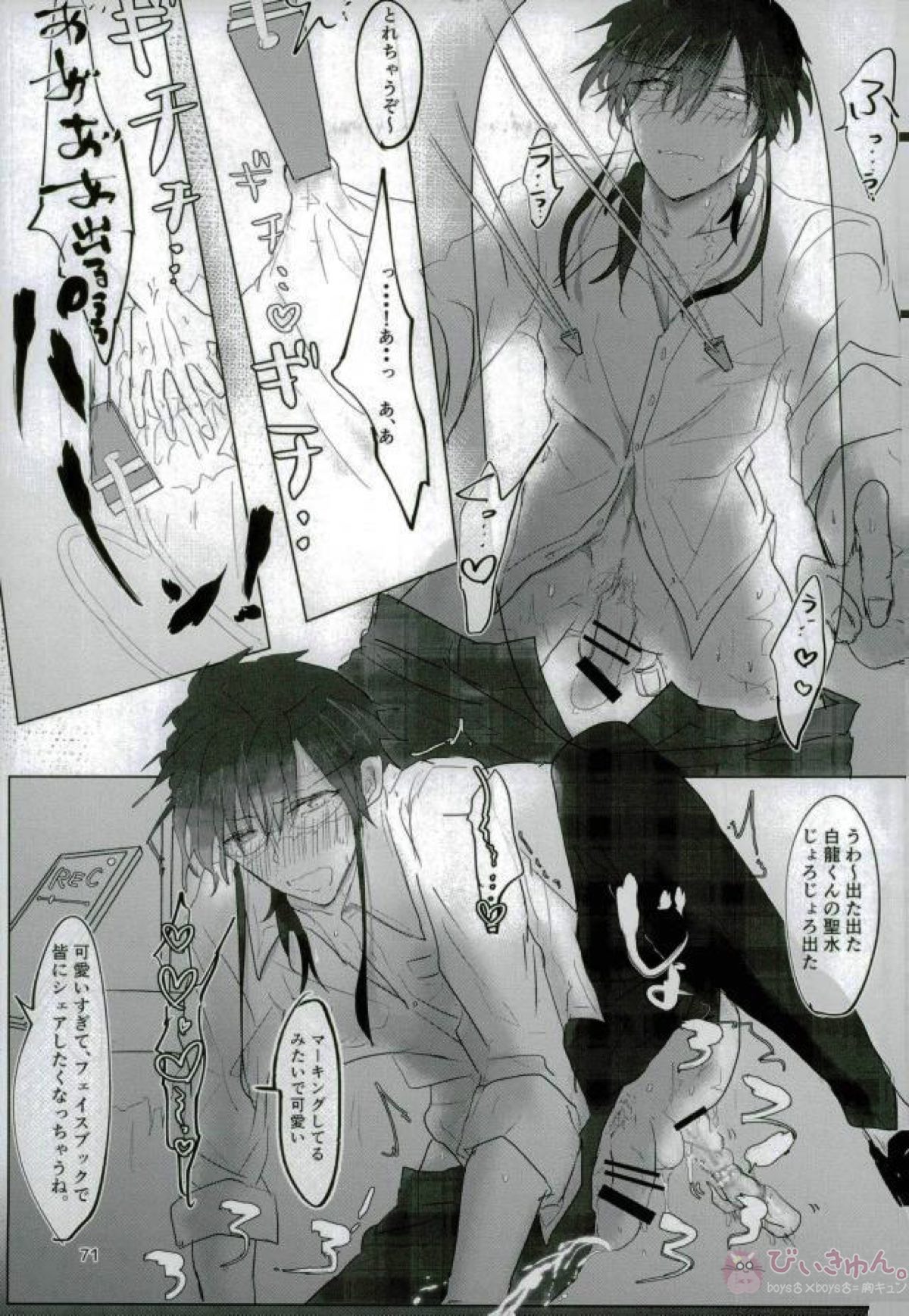 いい子になる【マギ/モブ龍(モブ×練白龍)】 page 69