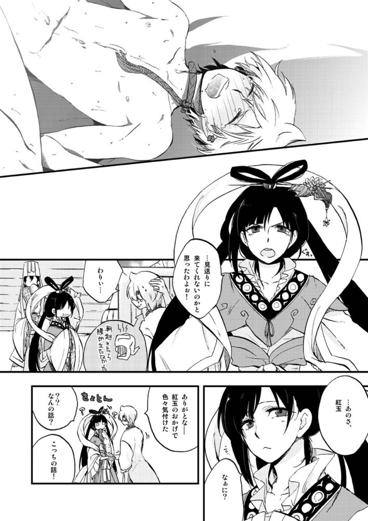 ヒエロフィリアは二度笑う【マギ/シンアリ】 page 18